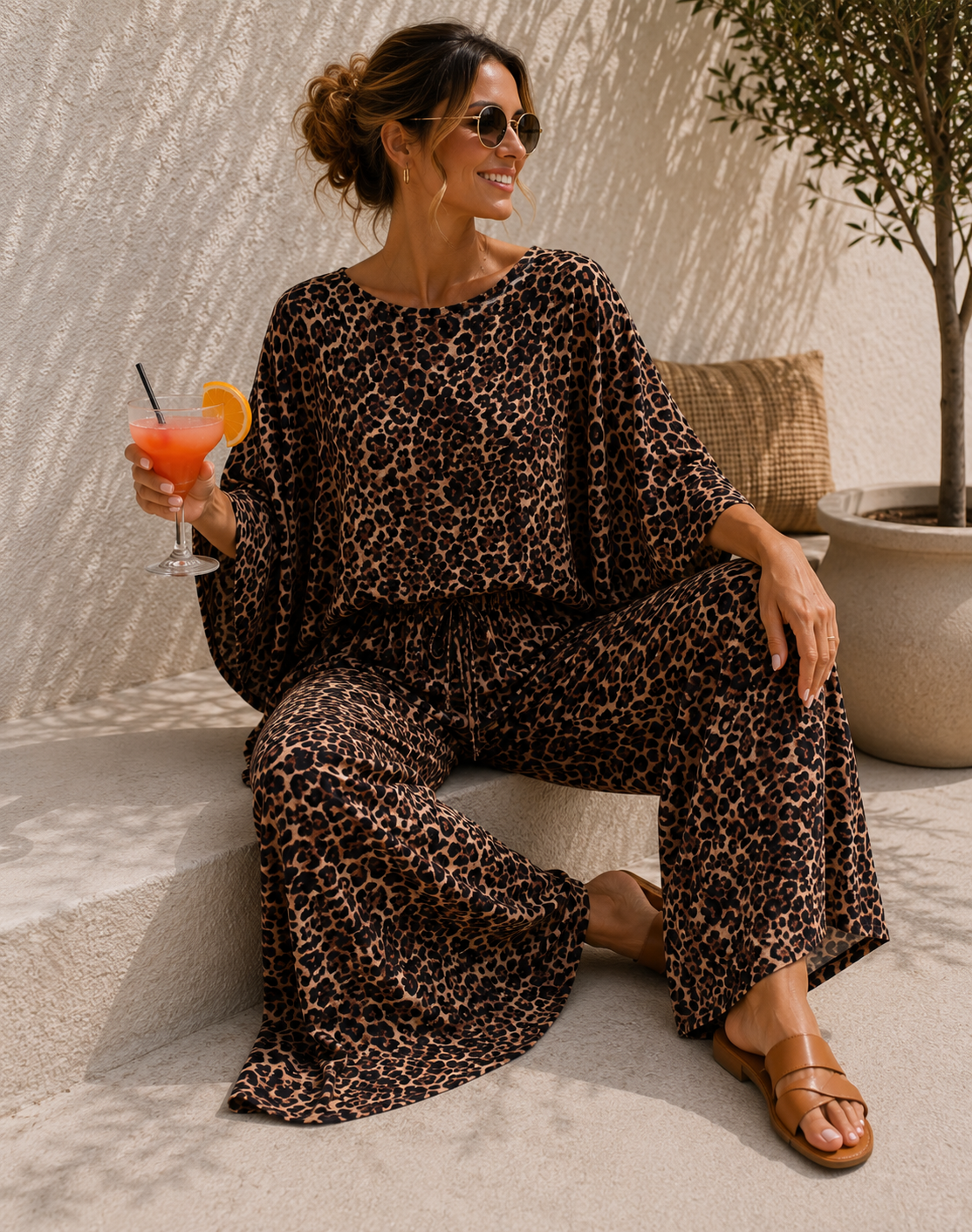 Oversize Fledermausshirt „Zanzibar“ ✨ Made in Italy • weich fließendes Oversize-Shirt • Größe 34–46