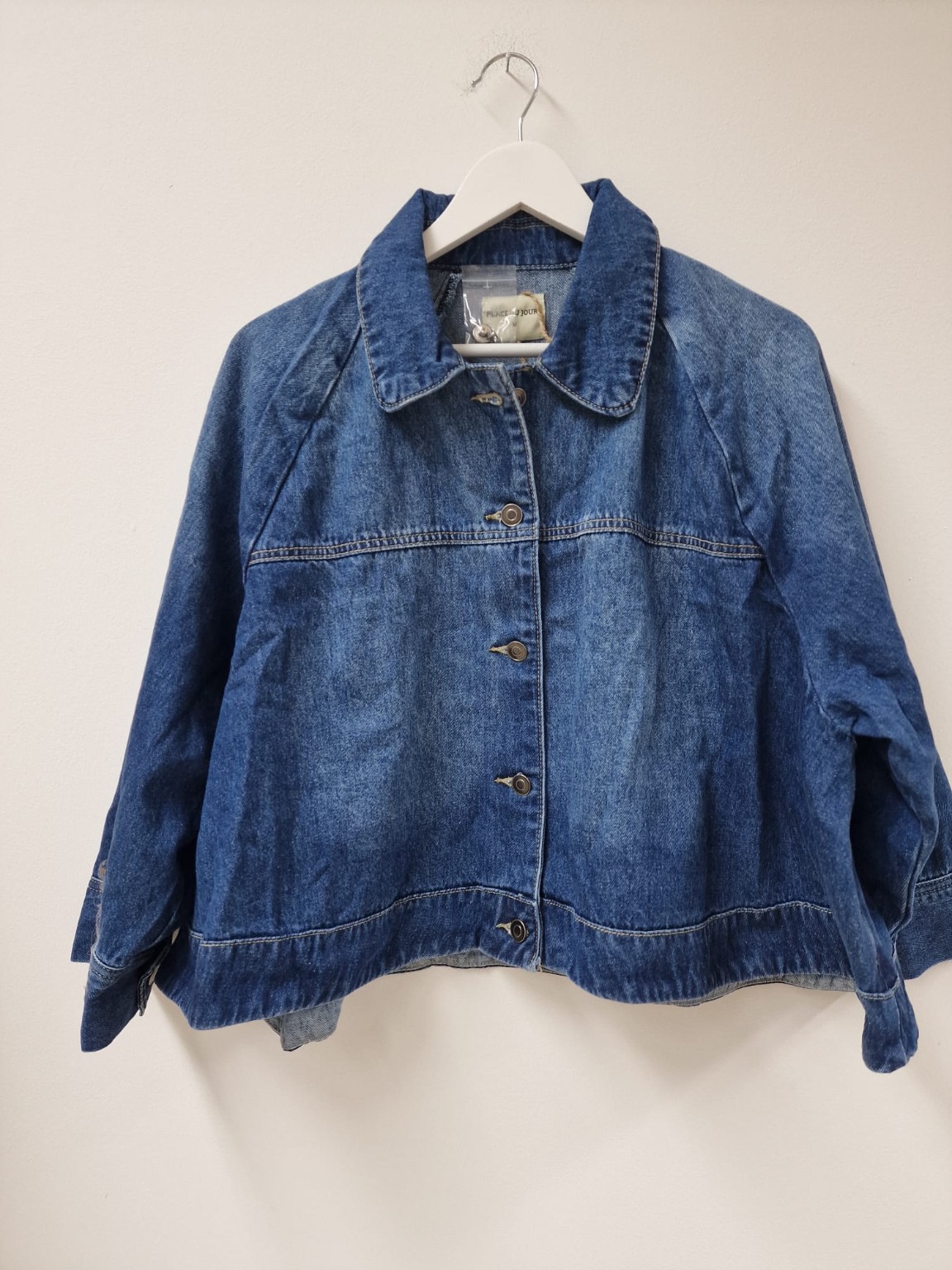 Oversize Jeansjacke in A-Linie – lässiger Hängerchen-Style | JJ0091
