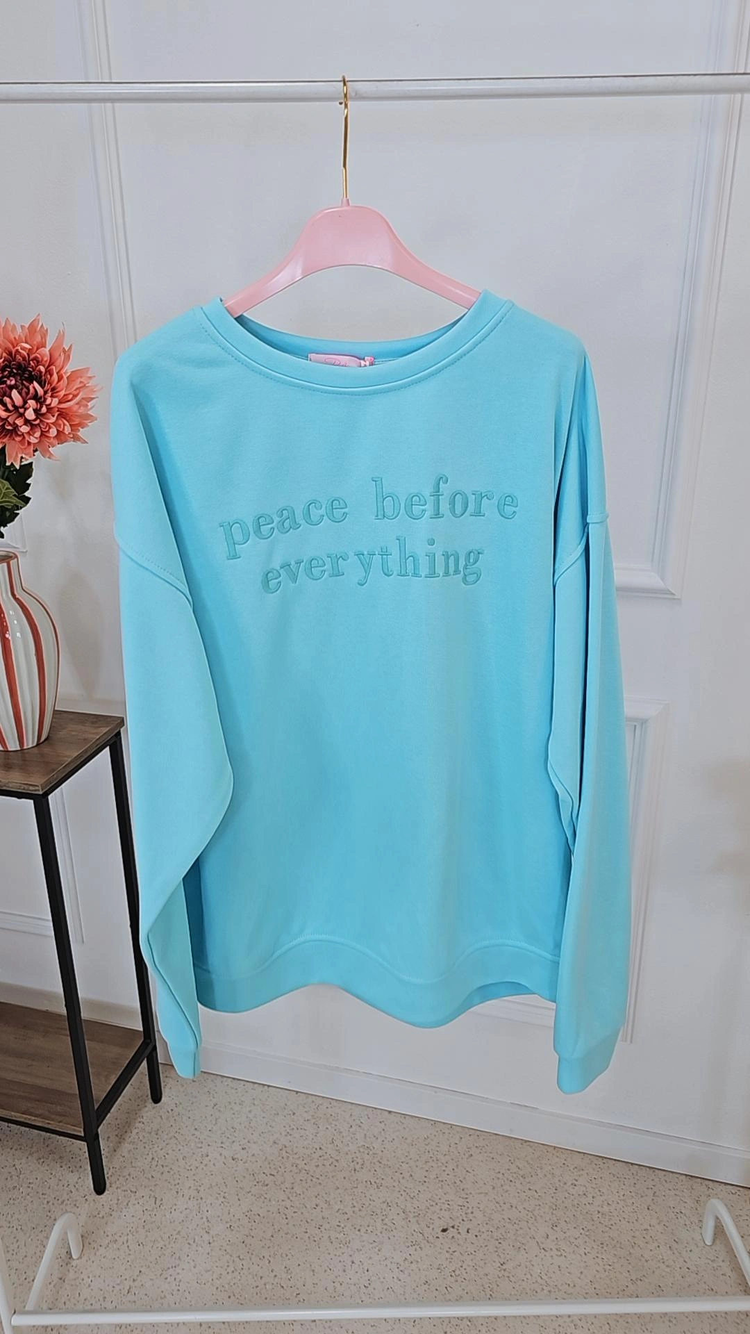 OVERSIZE SWEATER SOPHIA PEACE BEFORE Made in Italy 34-42/44 