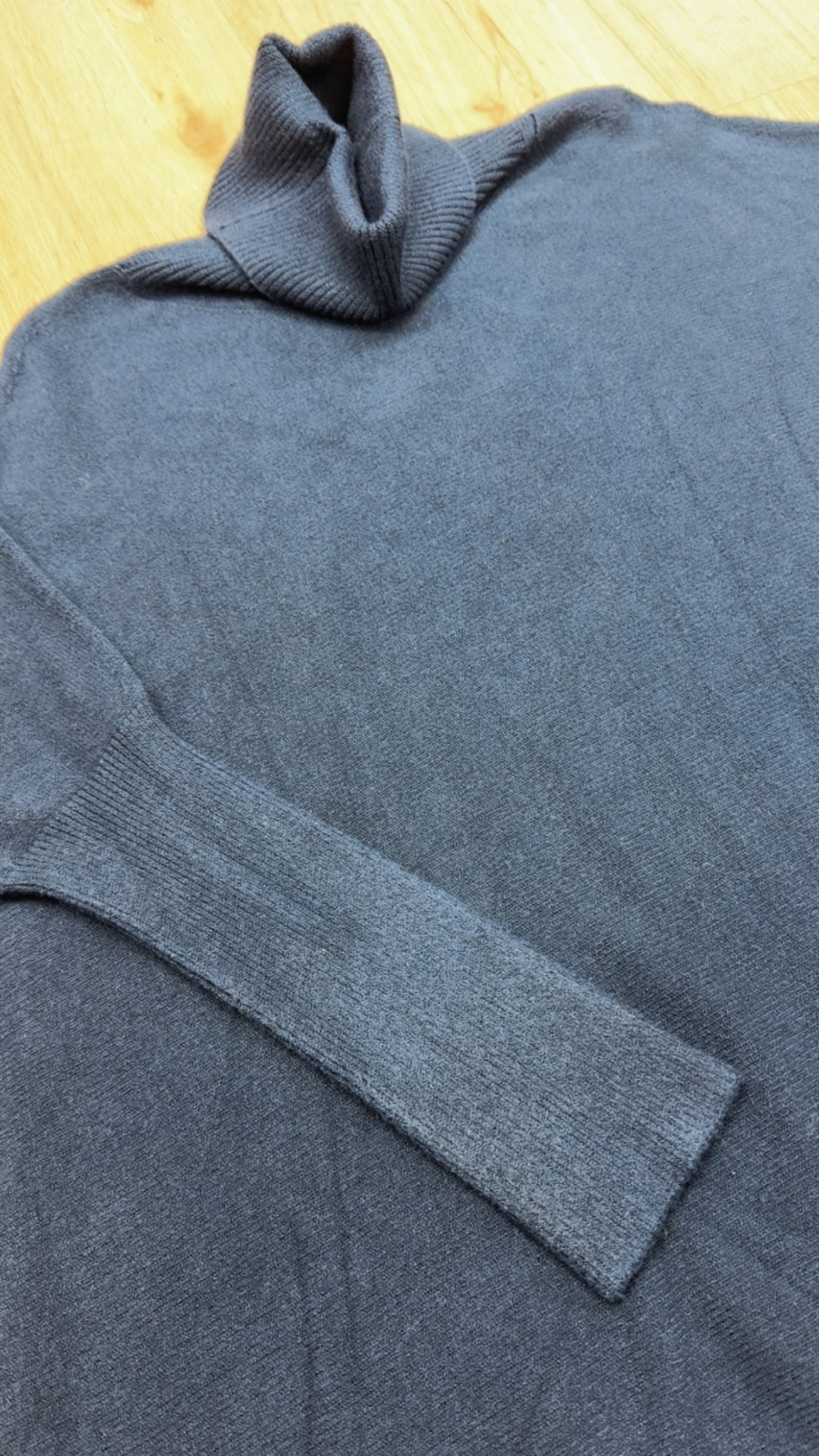 Oversize Rollkragen-Pullover Uni RP0164 I Made in Italy 34-44/46 Strick Pullover