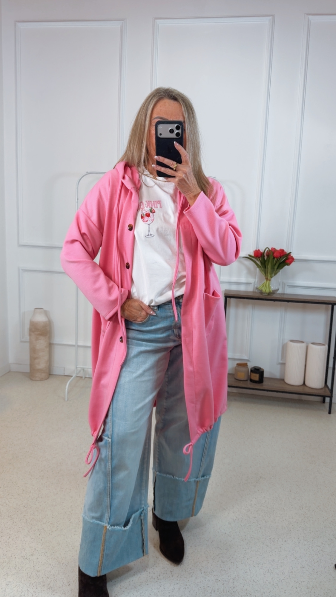 BUTTERSTOFF JACKE FRANZI Made in Italy 34-42/44