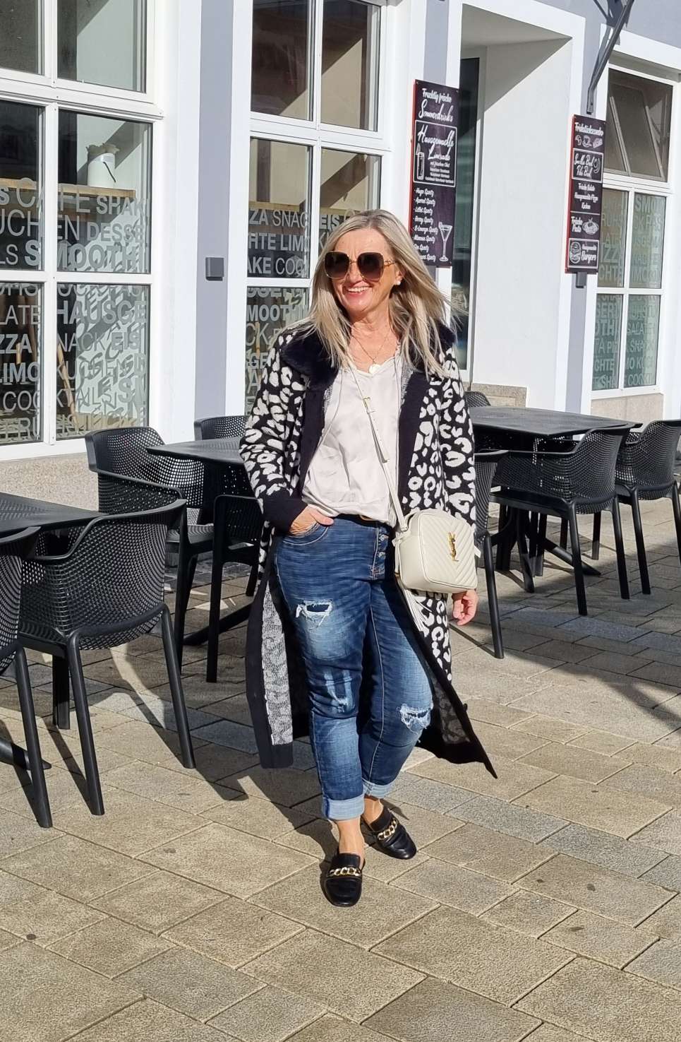 LUXURY KNIT COAT MIRINA LEO SCHWARZ 34-42 Strickmantel Mantel Cardigen Italy Kollektion LUXURY KNIT COAT MIRINA LEO SCHWARZ 34-42 Strickmantel Mantel Cardigen Italy Kollektion