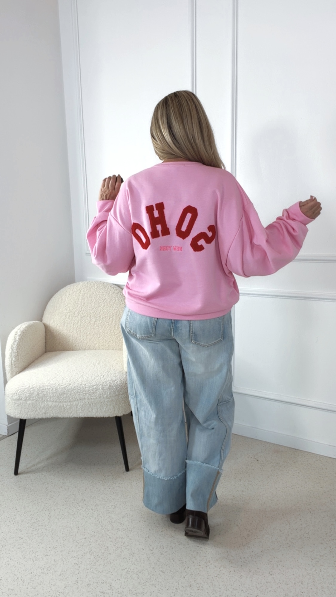 STATEMENT SWEATER SOHO Made in Italy 34-42