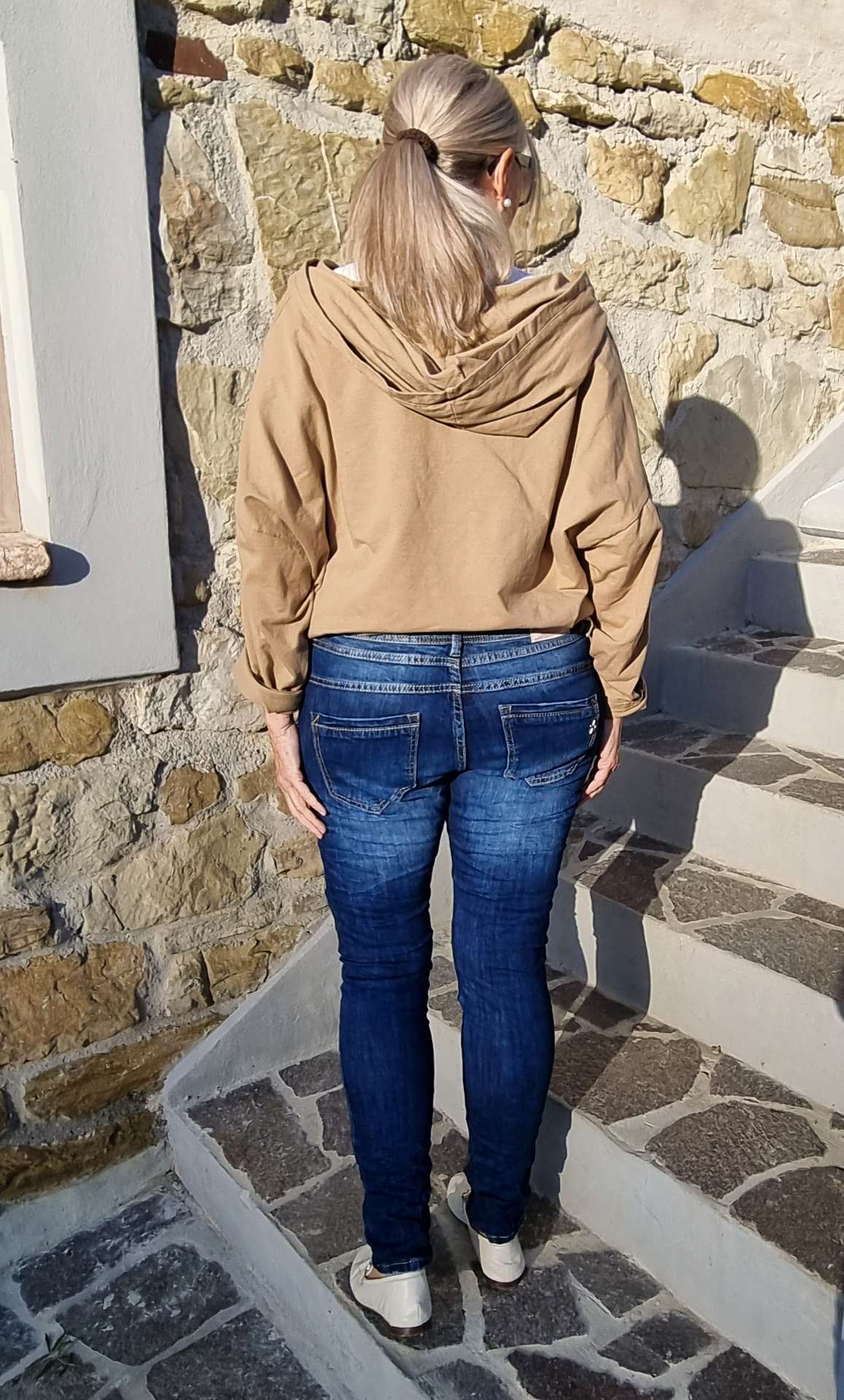 HOODIE NAOMI CAMEL Sweater Kapuze Made in Italy 34-42 Longsleeve Pullover LEO Leopard HOODIE NAOMI CAMEL Sweater Kapuze Made in Italy 34-42 Longsleeve Pullover LEO Leopard