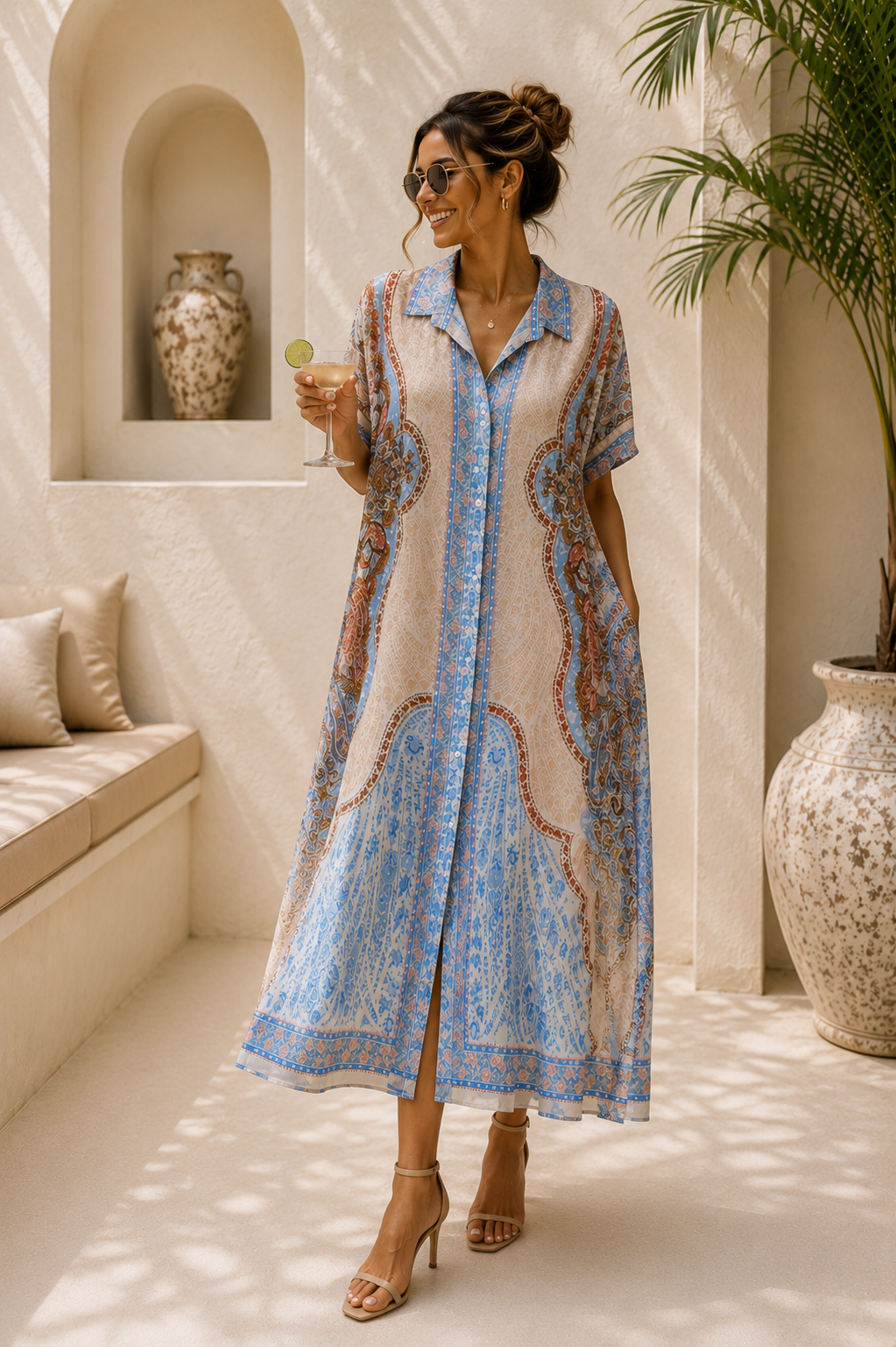 Seidenkleid „Valentia“ – Eleganz in ihrer schönsten Form Gr. 34-gute 42 Premium Kollektion