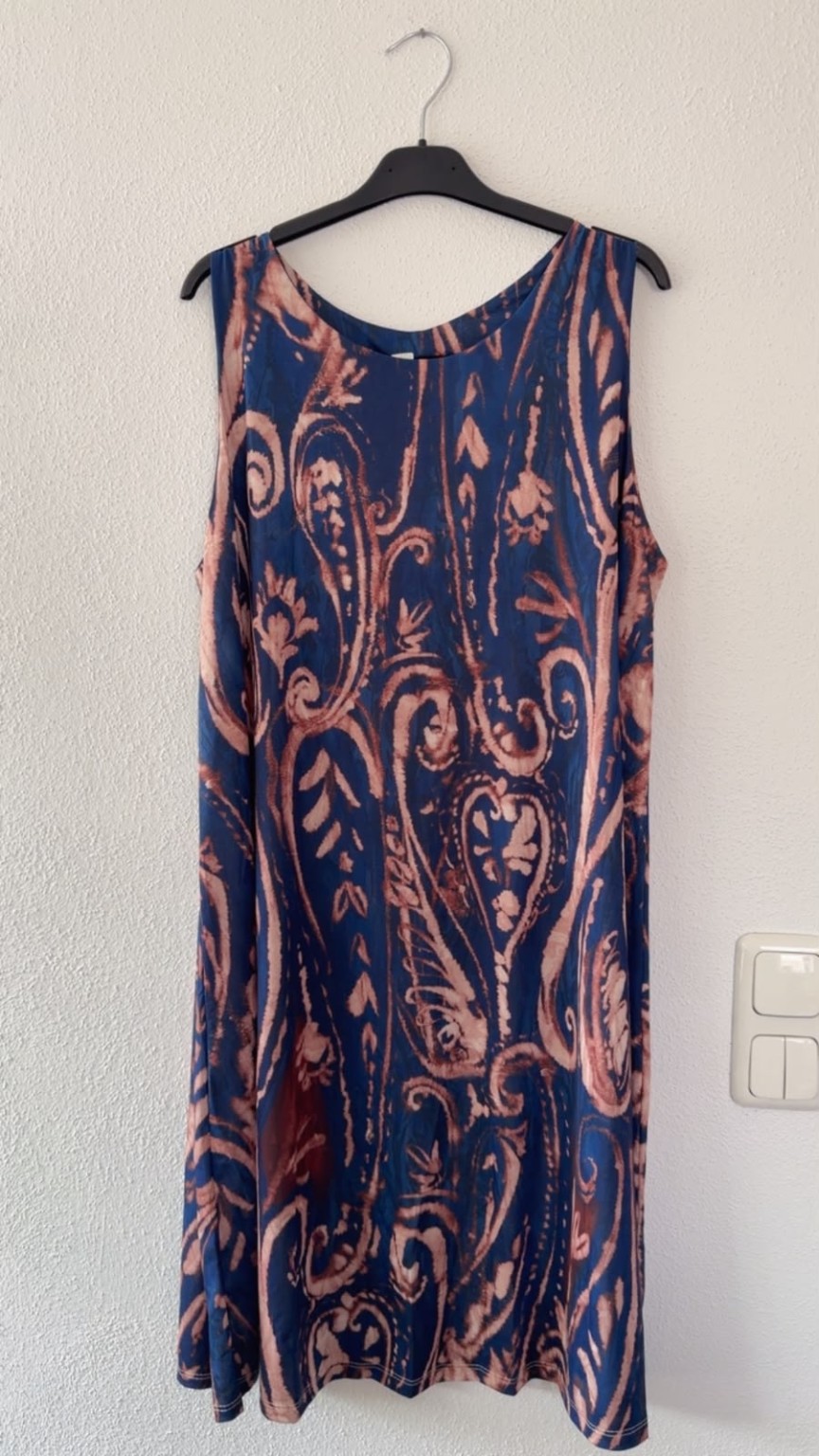 Kofferkleid Mirea Made in Italy Gr. 34-44 Viskose Mix Kleid