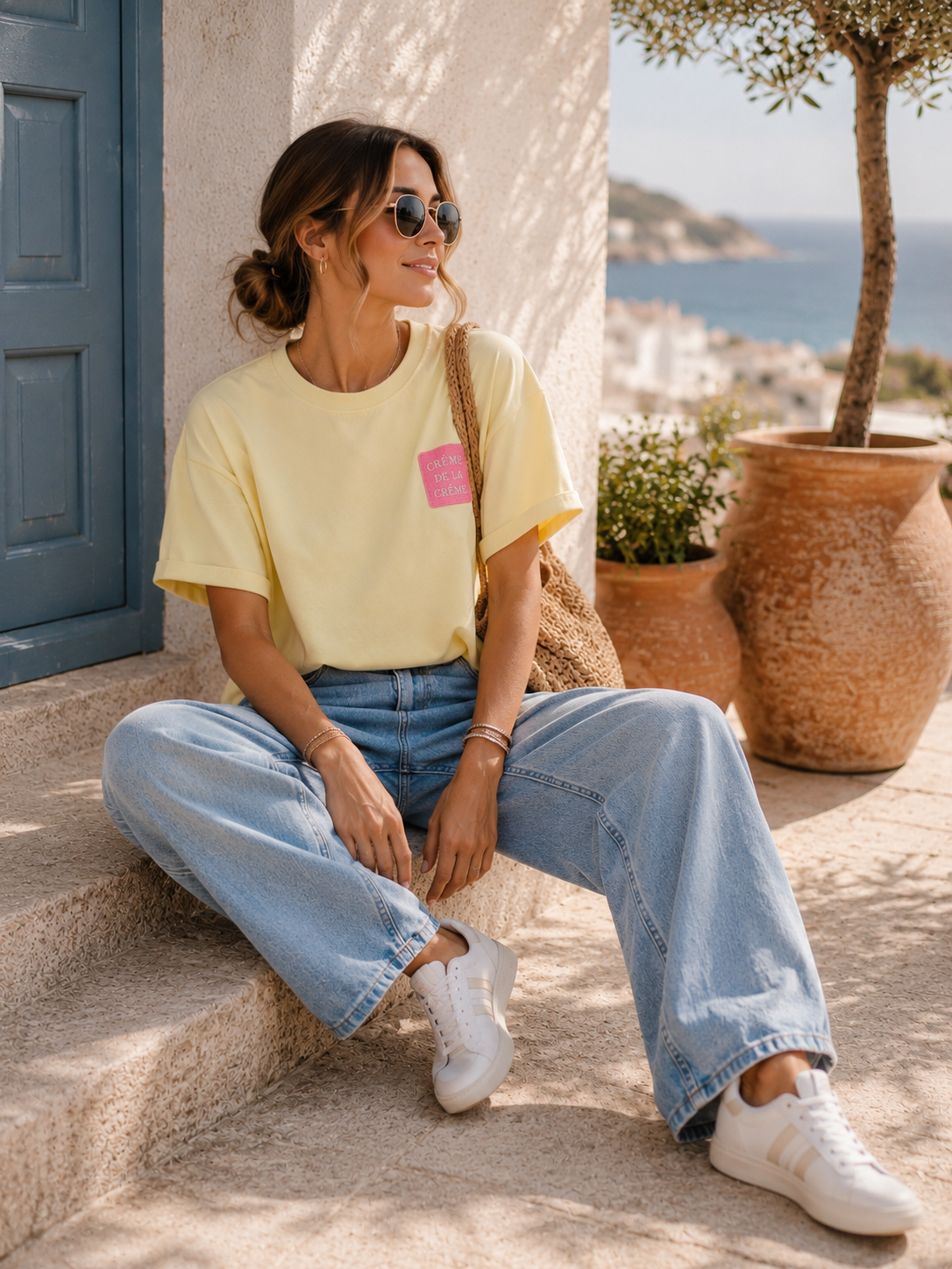 T-Shirt-Sweater Marielle Creme de la Creme Made in Italy 34-40/42