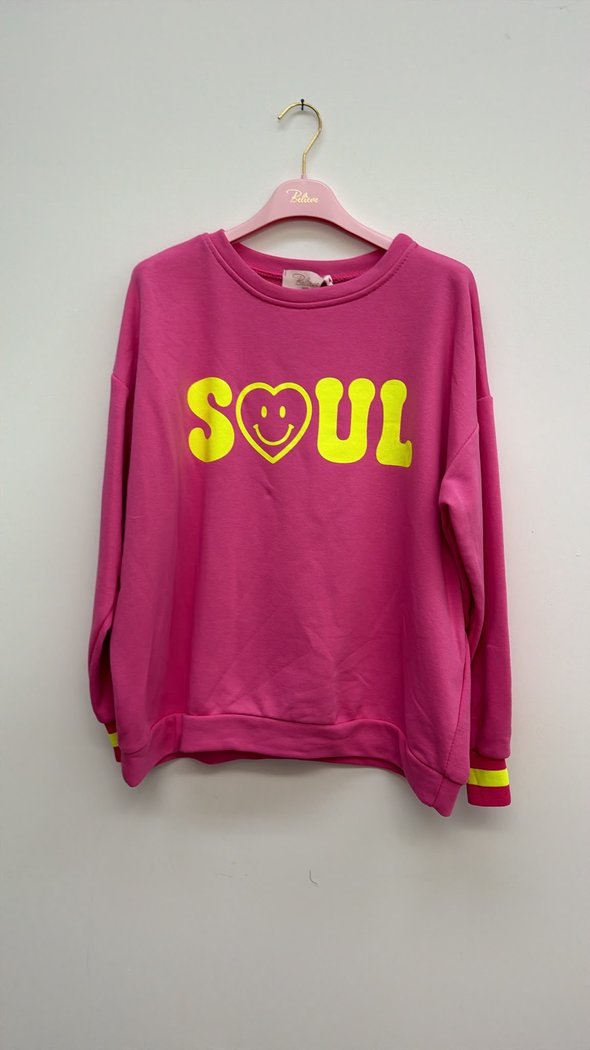 Sweatshirt „Good Soul“ Made in Italy