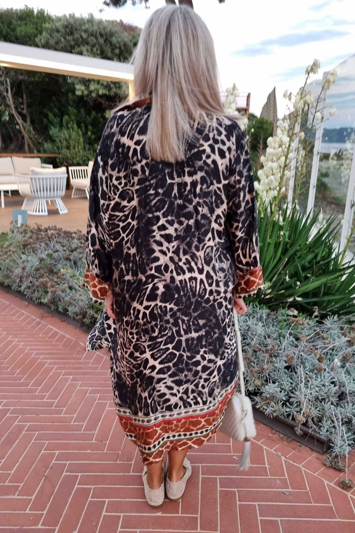 BLUSEN KLEID LUISE SCHWARZ langes Seiden Kleid Dress Longbluse Made in Italy 34-42 BLUSEN KLEID LUISE SCHWARZ langes Seiden Kleid Dress Longbluse Made in Italy 34-42