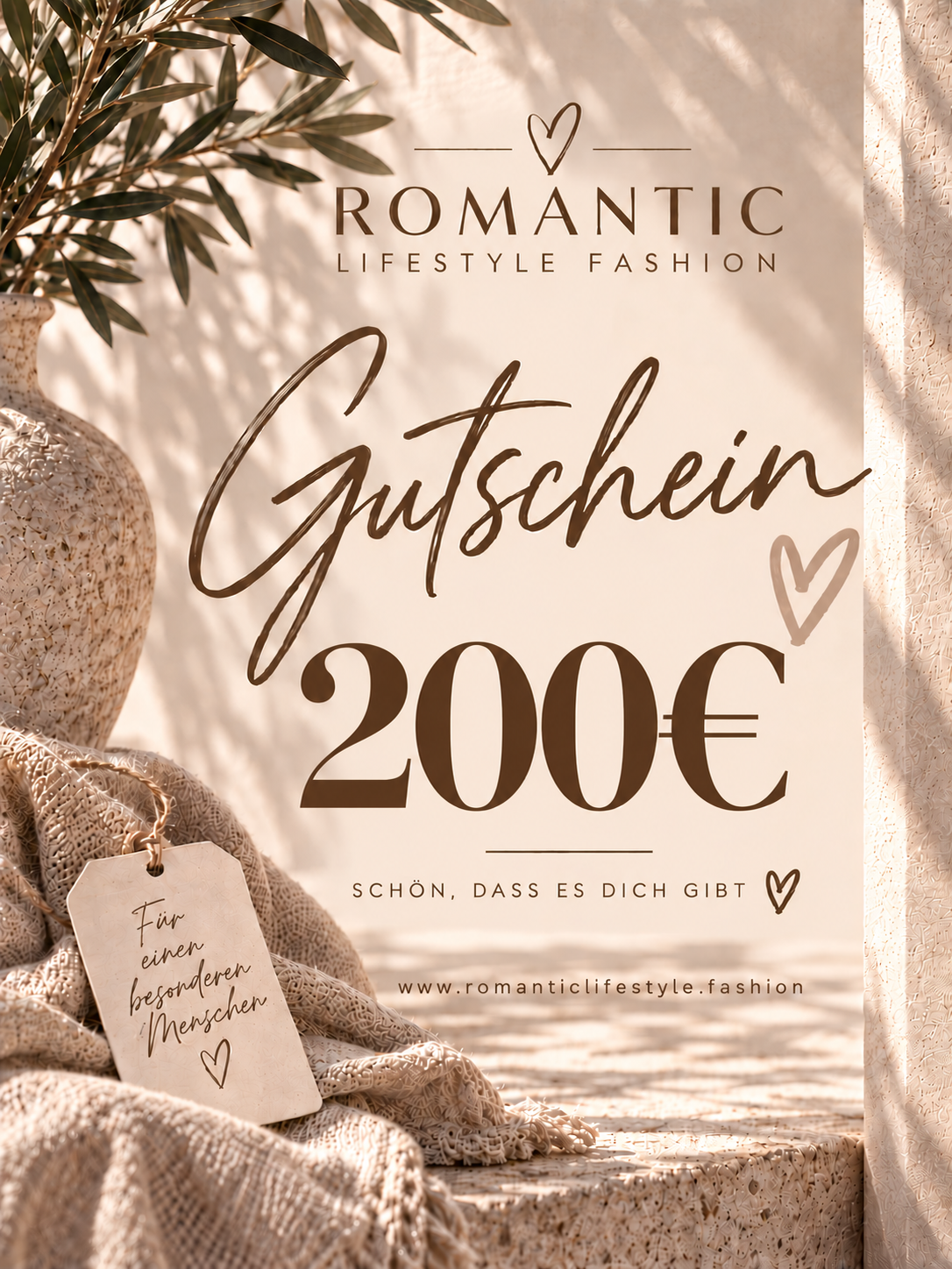 GESCHENKGUTSCHEIN 200€