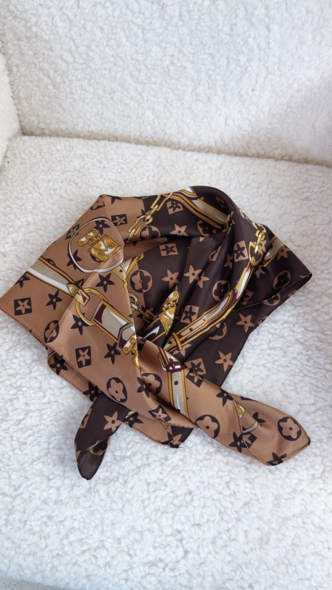 HALSTUCH CHAIN Leo Design Tuch Schal