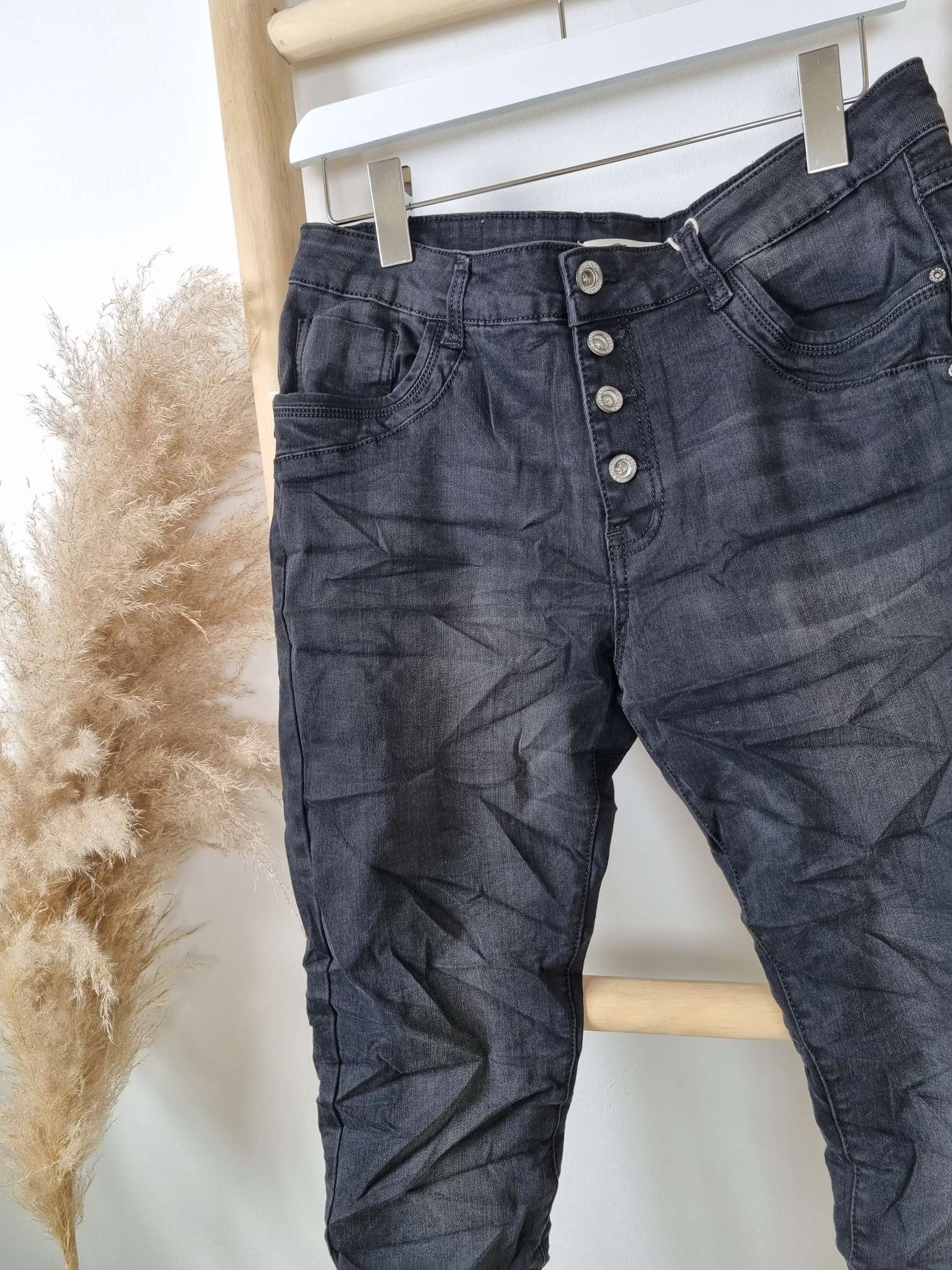 BASIC JEANS MARIANNE ANTHRAZIT - VARIANTENARTIKEL Denim Hose Skinny Dark Blue Washed out 