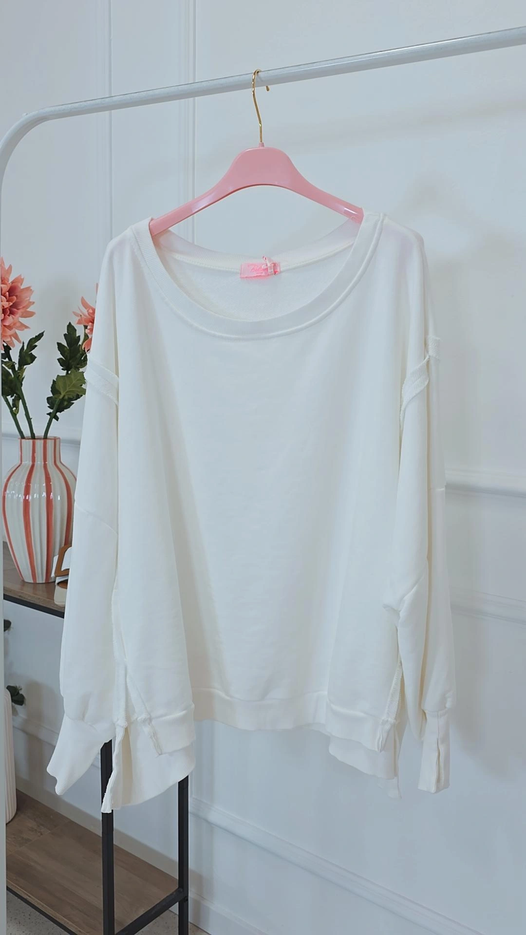 OVERSIZE SWEATER CARLOTA UNI Made in Italy 34-44/46