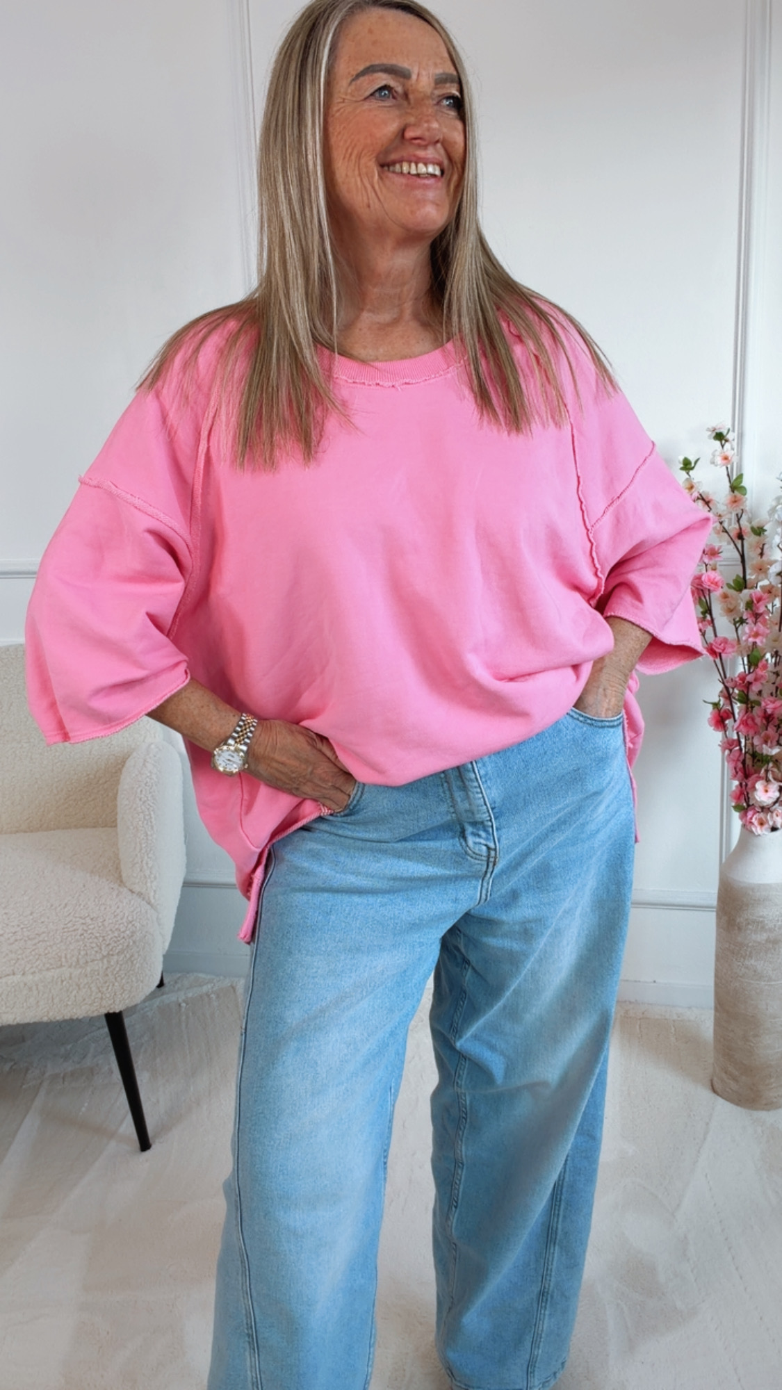 ✨ Shirt Ottilia Raw-Cut Sweater Made in Italy 34-44