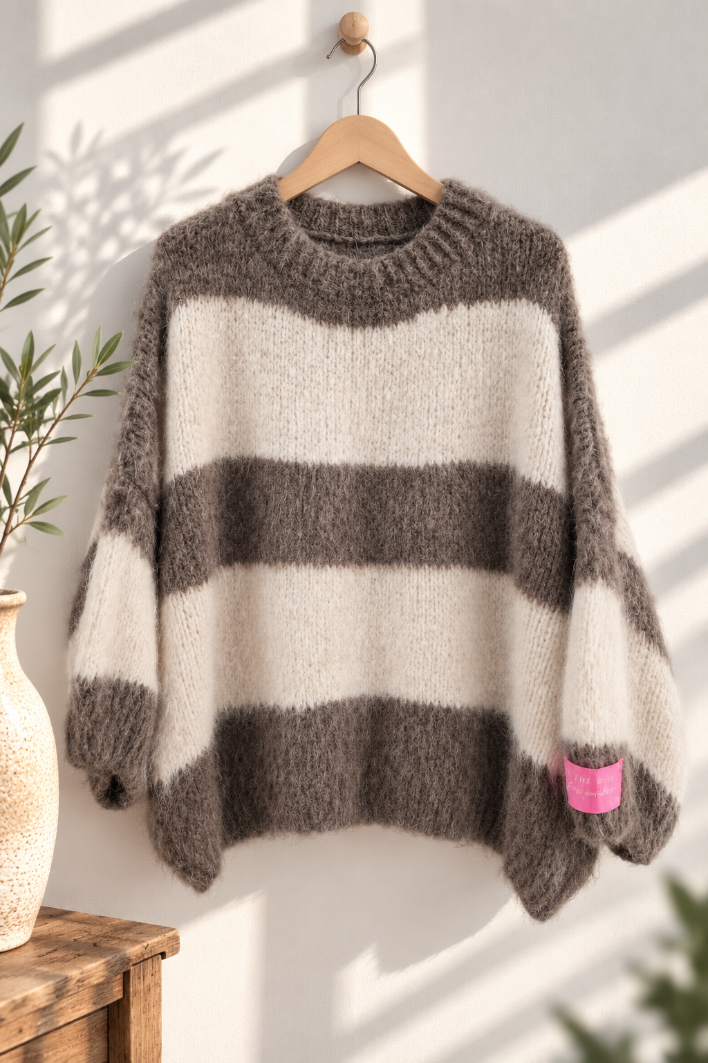 Kuschelpullover SP0082 – Made in Italy Gr. 34-42 Strick Pullover