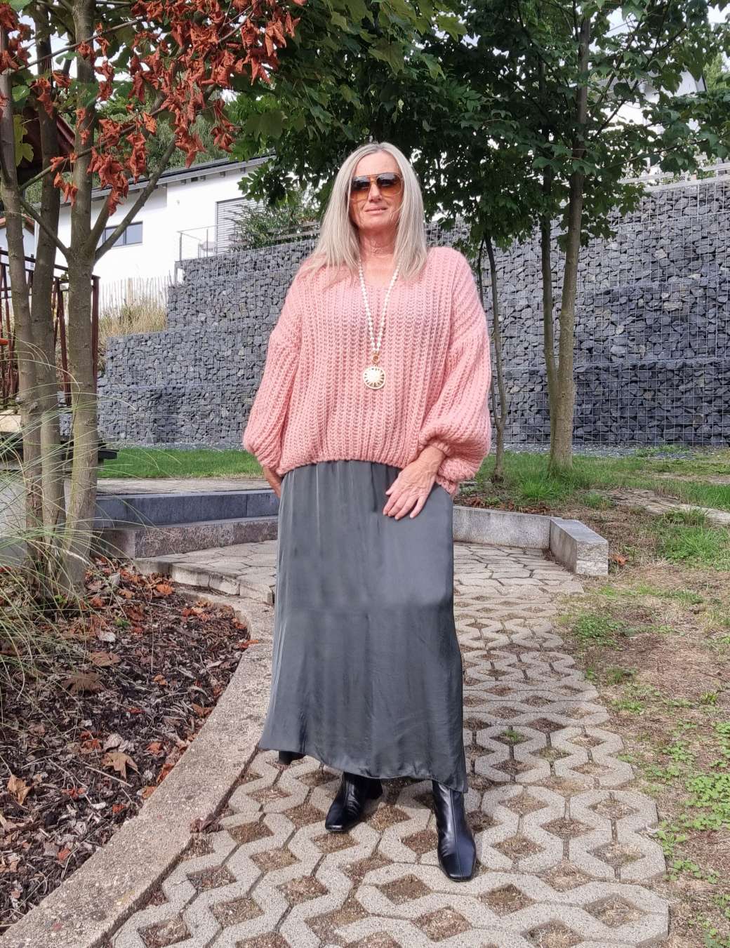 OVERSIZE KNIT SWEATER MALENA KORALLE Strickpullover Pullover 34-42/44 Made in Italy versch. Farben OVERSIZE KNIT SWEATER MALENA KORALLE Strickpullover Pullover 34-42/44 Made in Italy versch. Farben