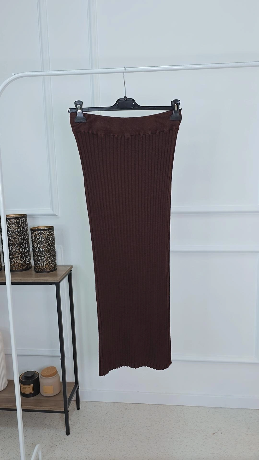 EINZELSTÜCK STRICK ROCK SCHOKO Made in Italy - Vom Umtausch ausgeschlossen