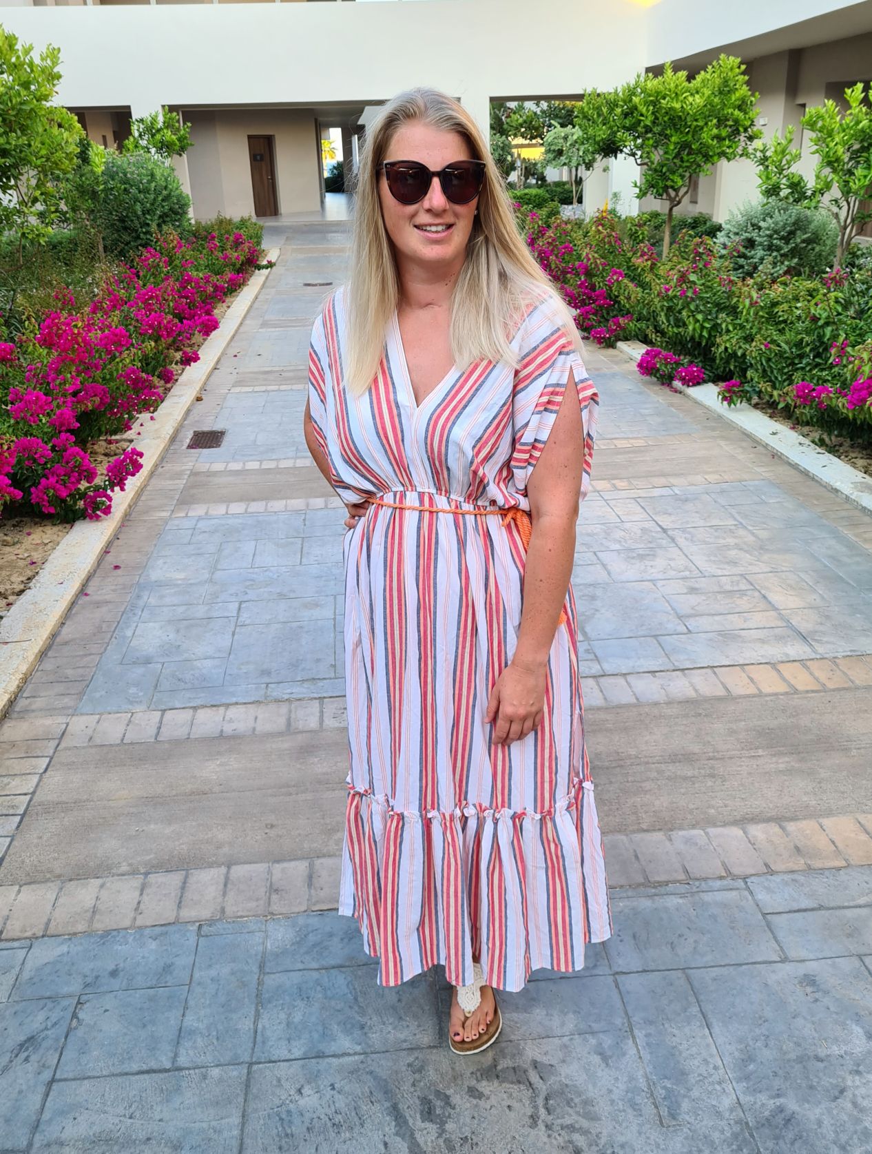 MAXI DRESS RIVA 34-42 Made in Italy Maxi Kleid Sommer Strandkleid MAXI DRESS RIVA 34-42 Made in Italy Maxi Kleid Sommer Strandkleid