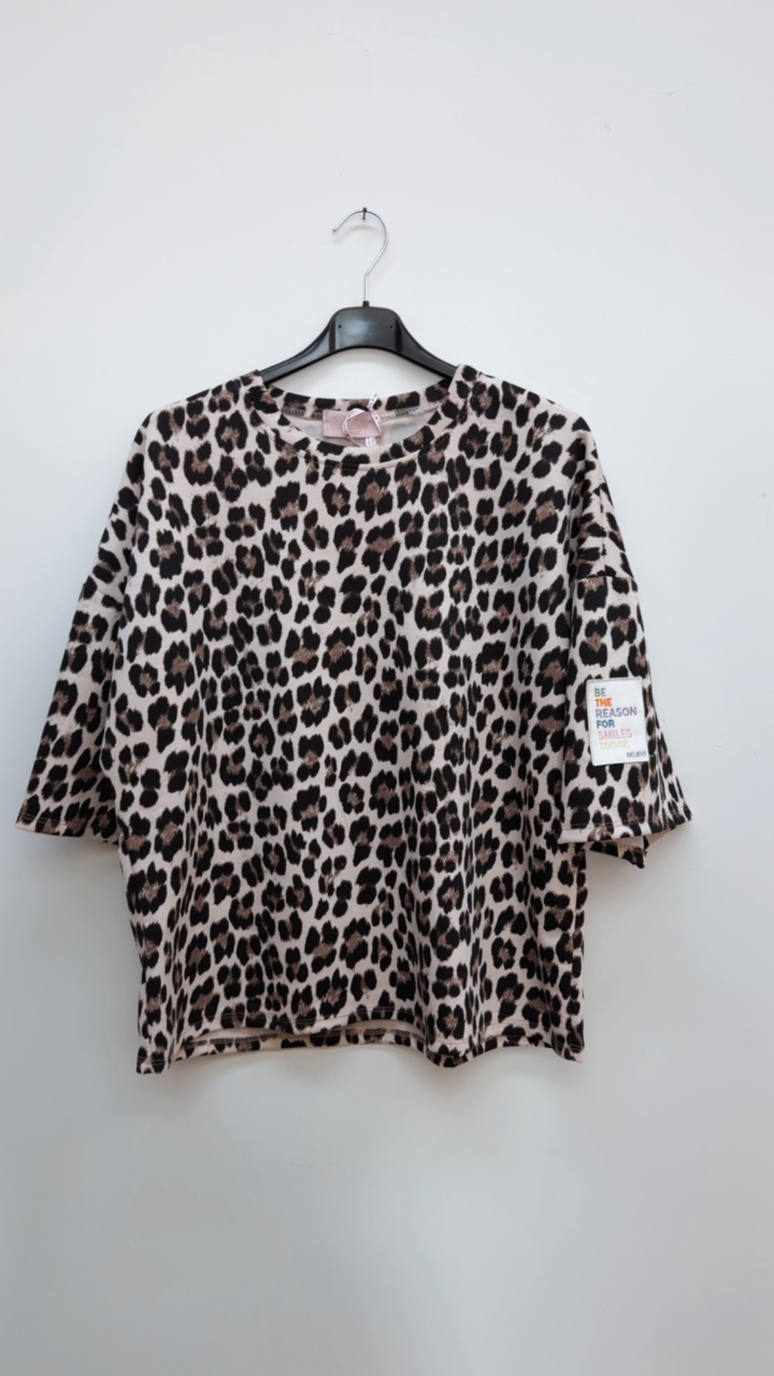 Buttersoft-Shirt „CLARA“ Made in Italy passt bis Gr. 44 Leo