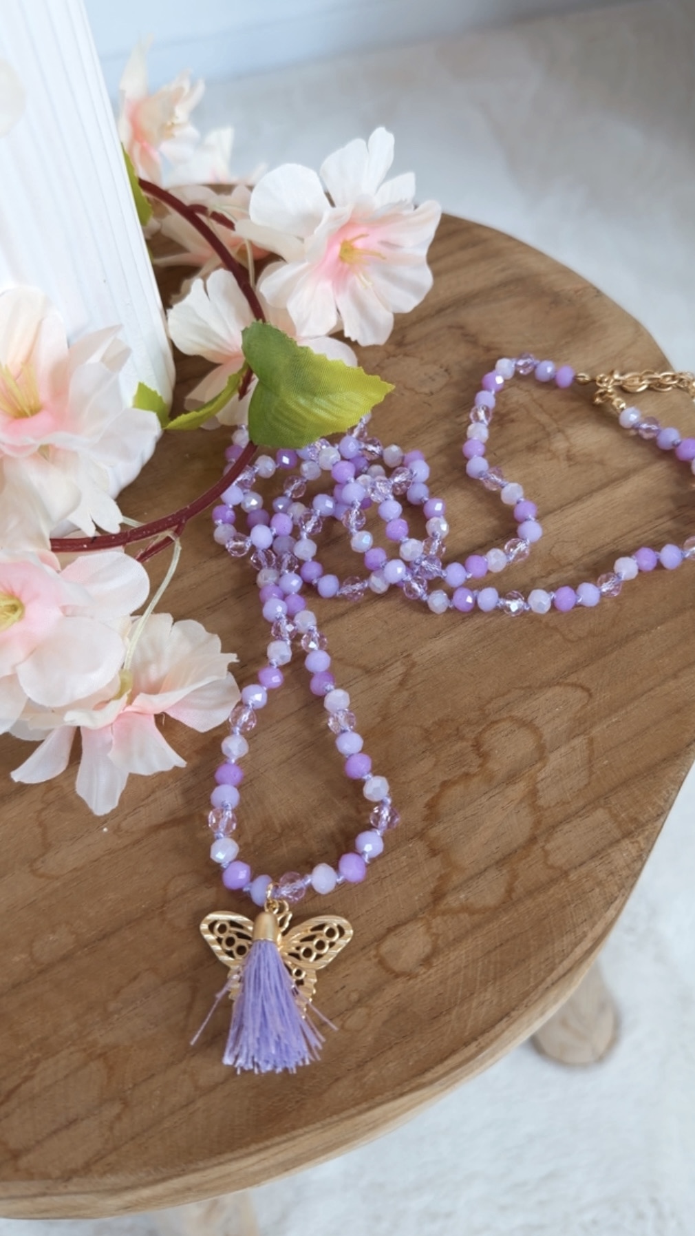 🌺 Kette „Sunset Charms“ – Farbenfrohe Eleganz mit Sommer-Feeling 🌺 in Goldoptik