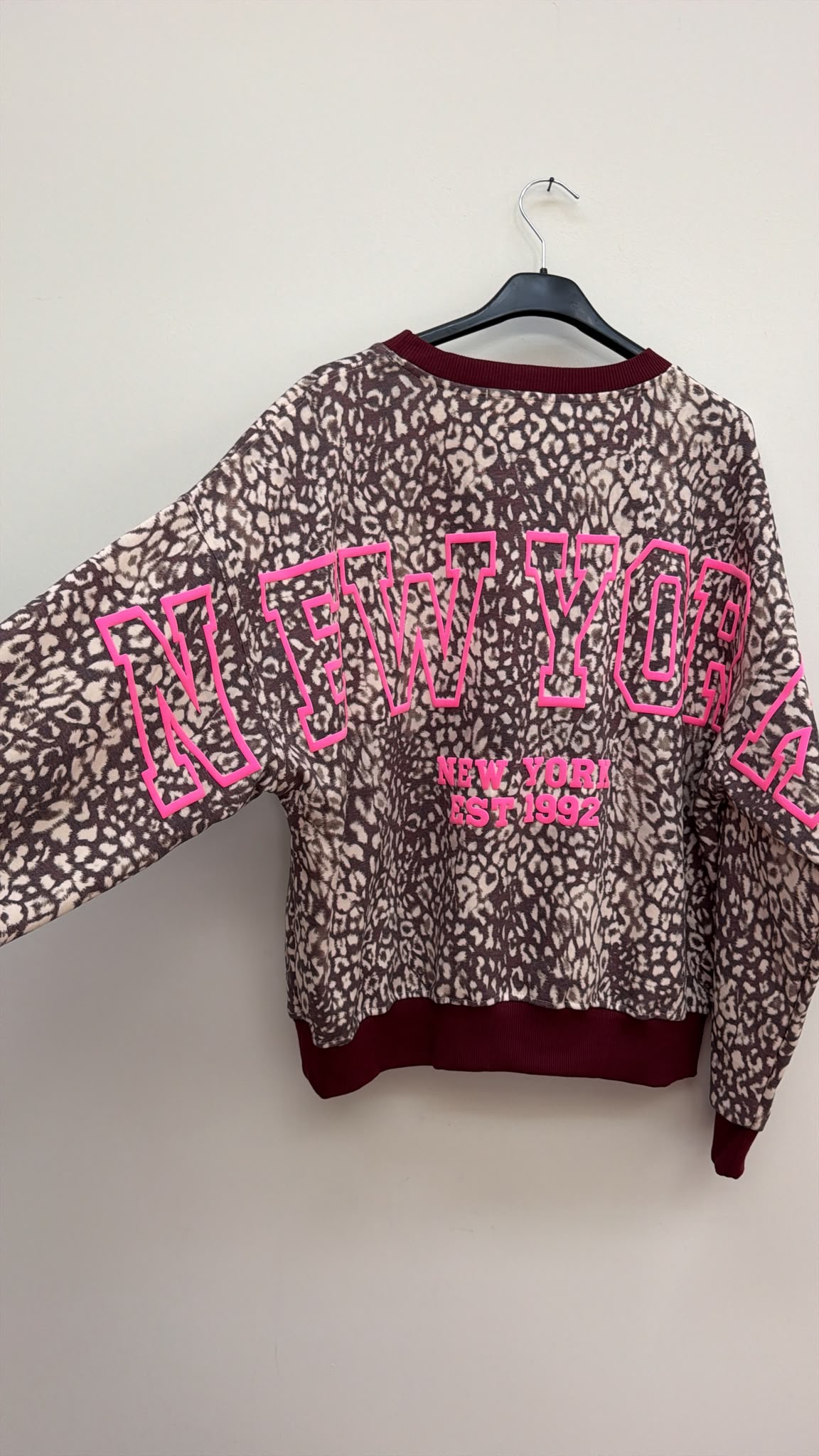 Sweatshirt „Brooklyn“– Made in Italy Gr. 34-42