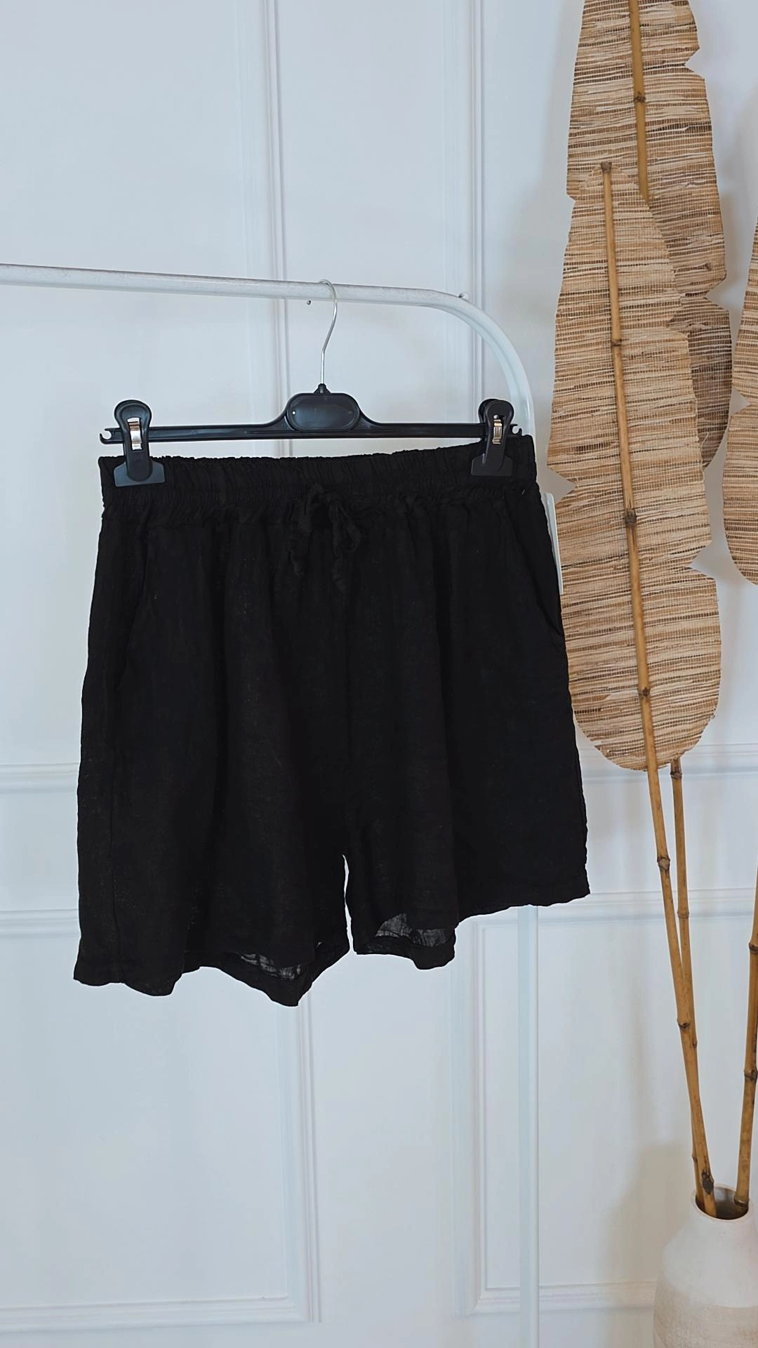 LINEN SHORTS BONITA KURZ Made in Italy 34-42 Leinenshort