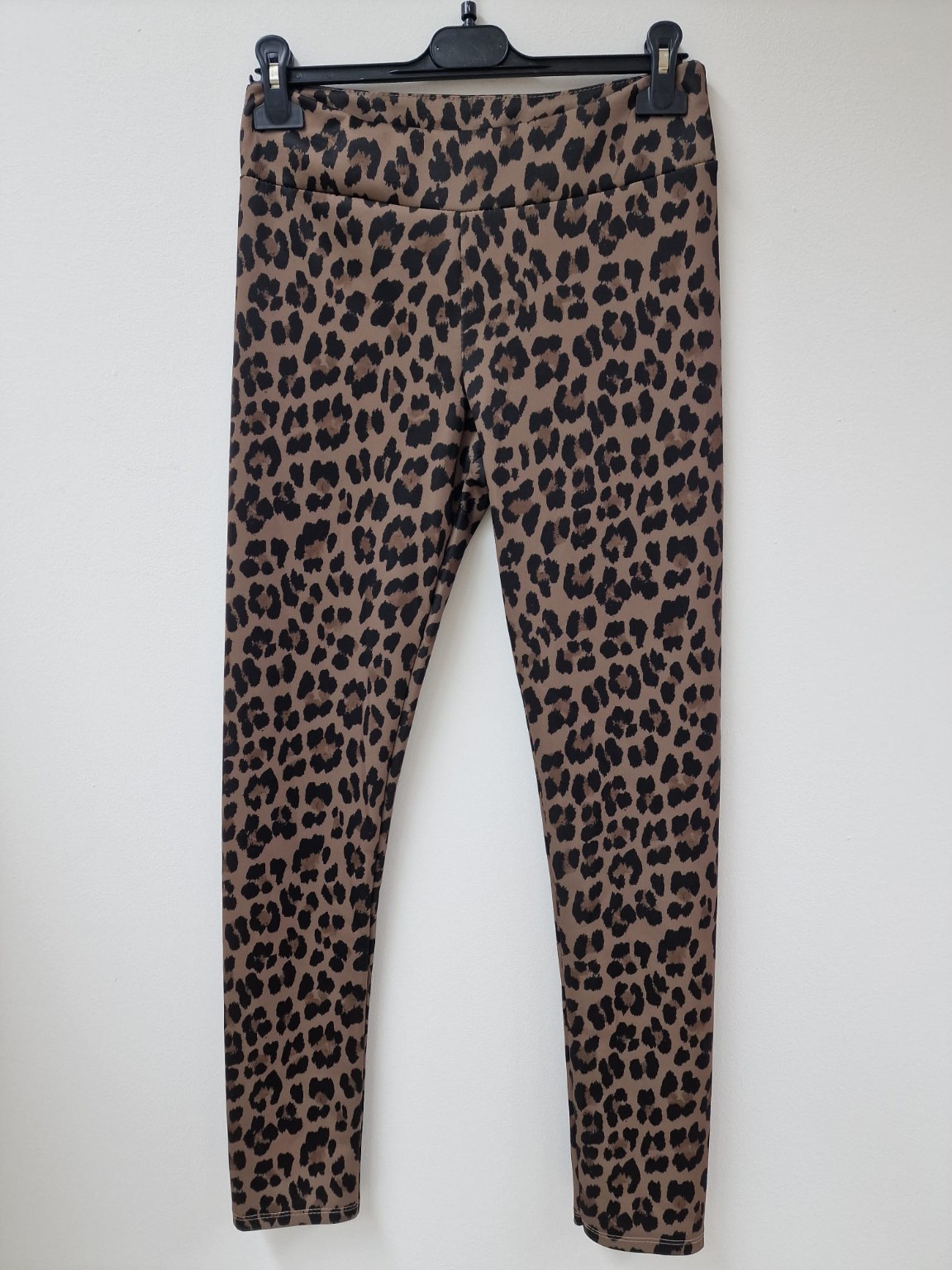🐆 Leo Love Leggings Taupe Variantenartikel LG0096 Made in Italy Butterstoff