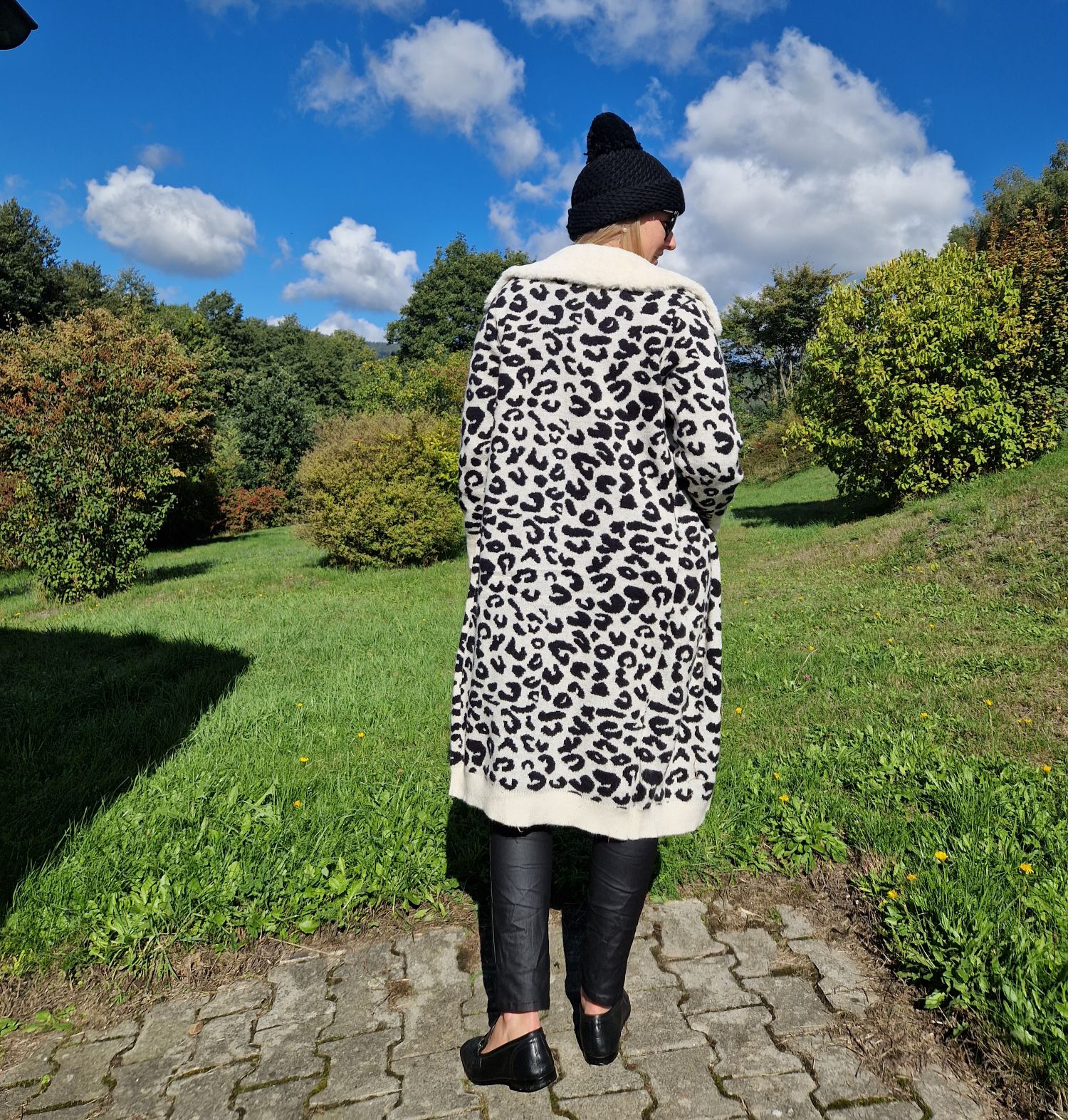 LUXURY KNIT COAT MIRINA CREME LEO 34-42 Strickmantel Mantel Cardigen Italy Kollektion LUXURY KNIT COAT MIRINA CREME LEO 34-42 Strickmantel Mantel Cardigen Italy Kollektion