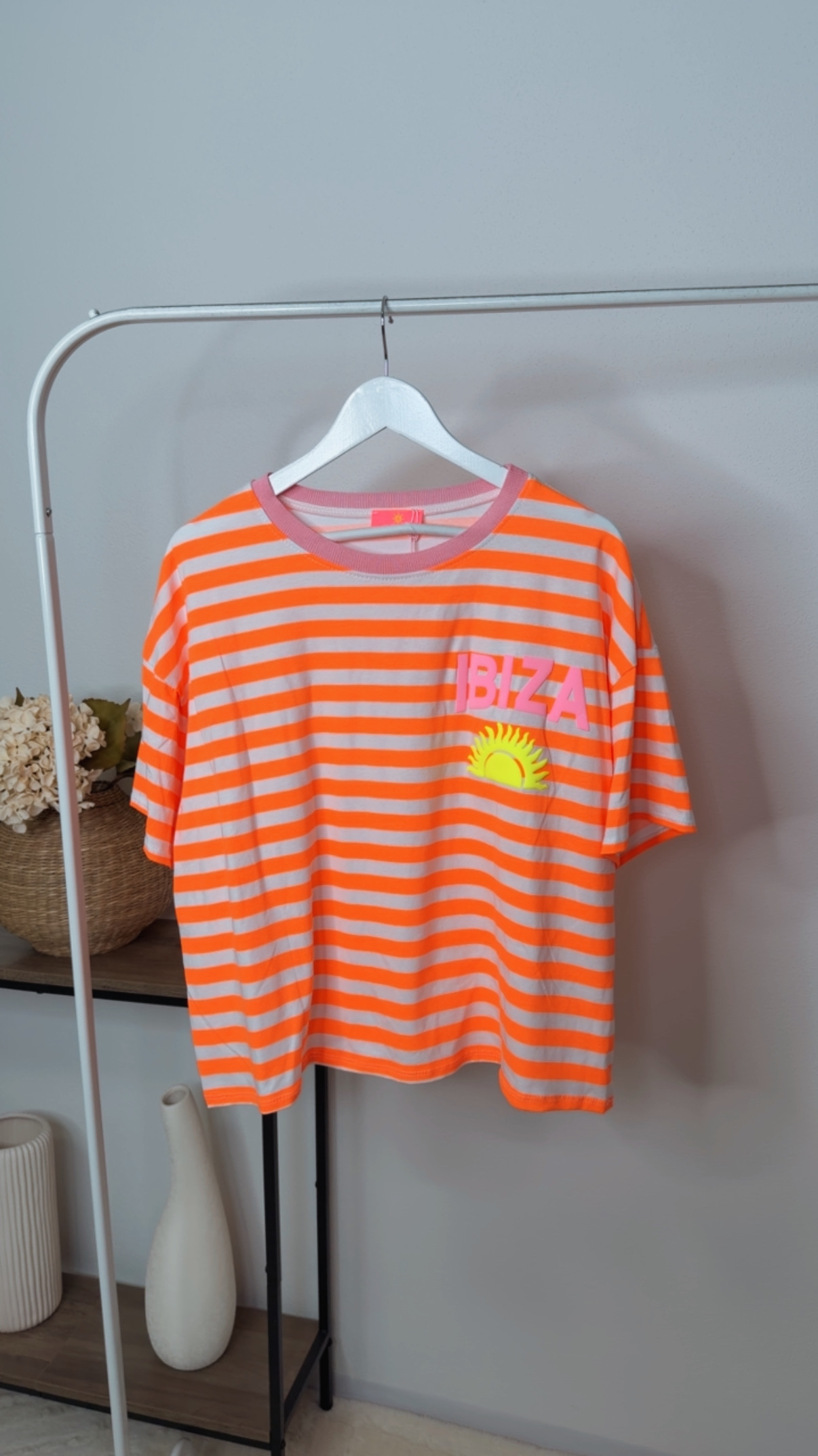 T-Shirt Alma Ibiza Sun Blockstreifen Made in Italy 34-42/44