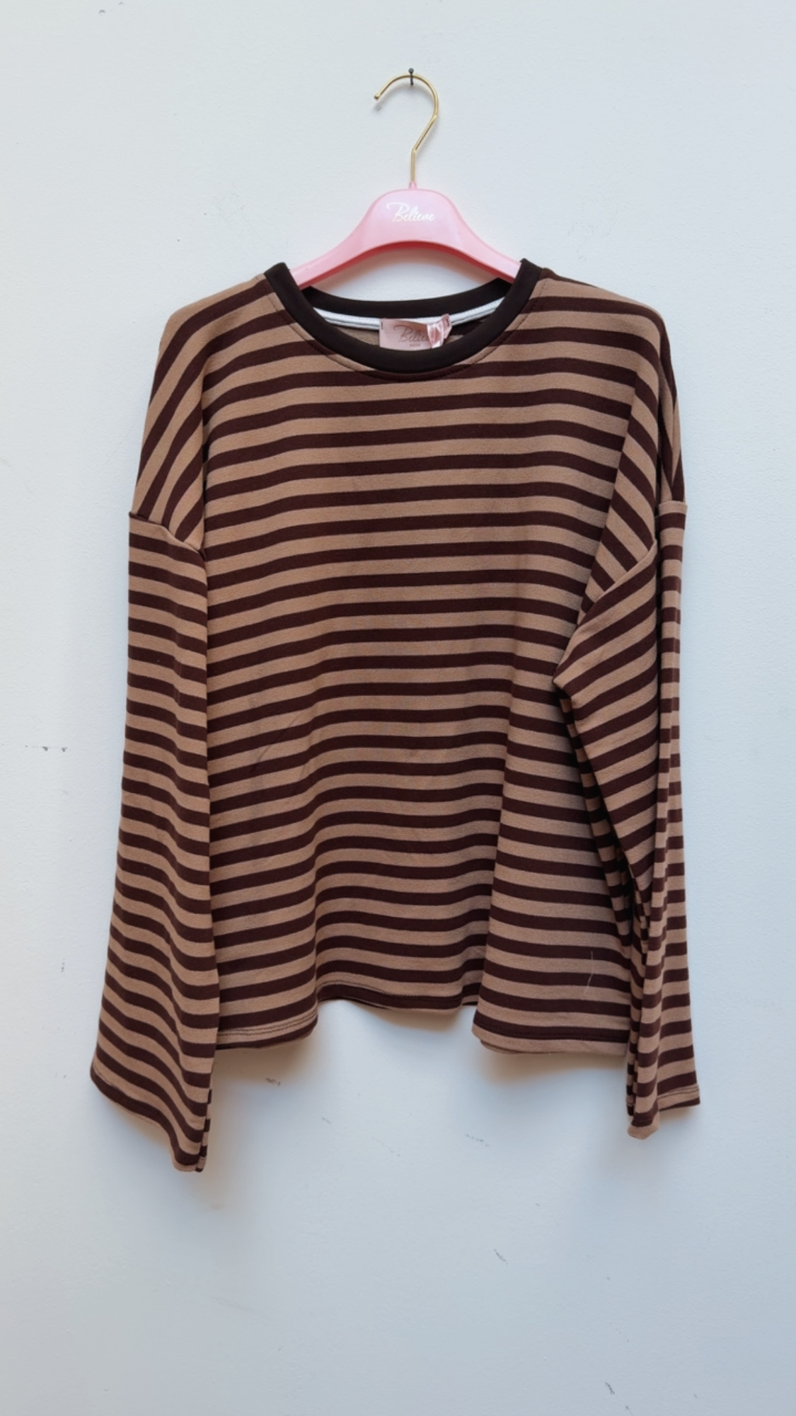 Shirt Langarm Ornella Stripes Made in Italy 34-42/44