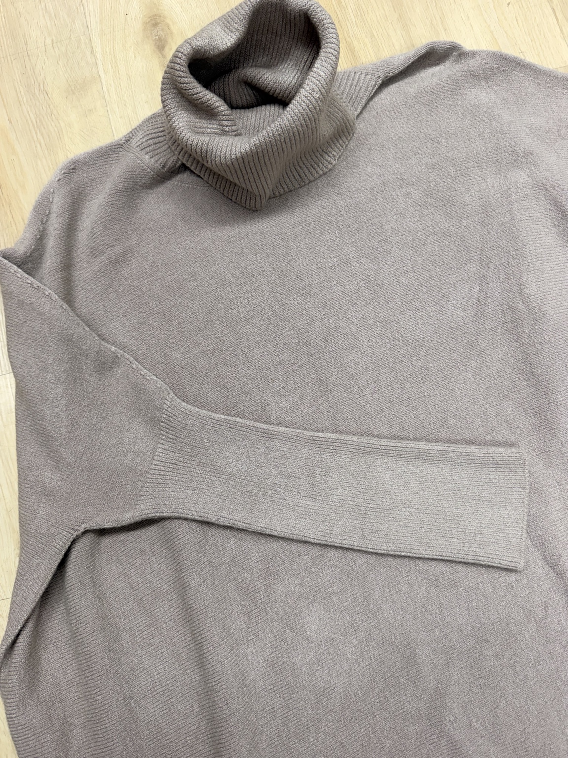 Oversize Rollkragen-Pullover Uni RP0164 I Made in Italy 34-44/46 Strick Pullover