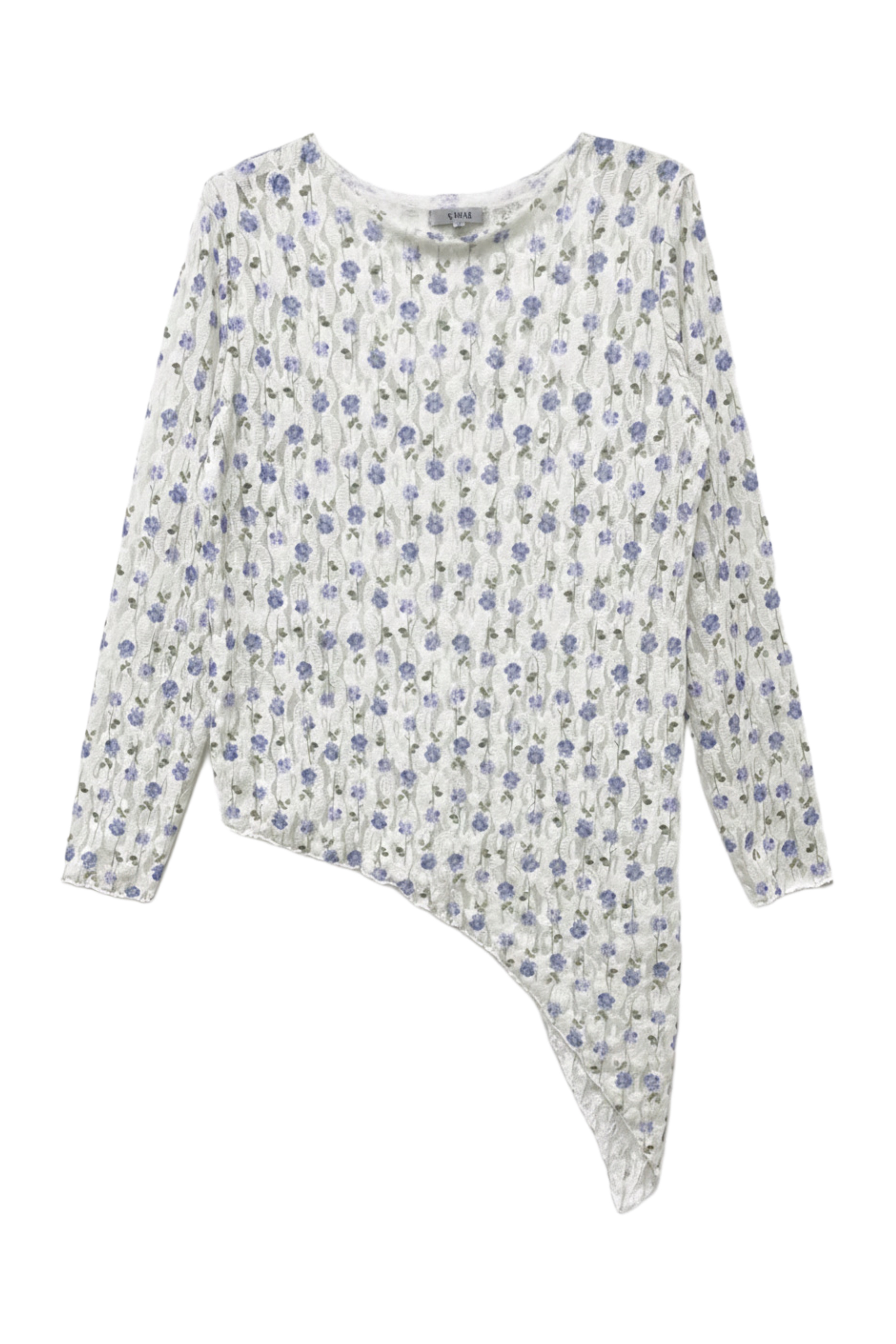 Spitzenshirt „Fiorina“  Made in Italy 34 - 42/44  Asymetrisch