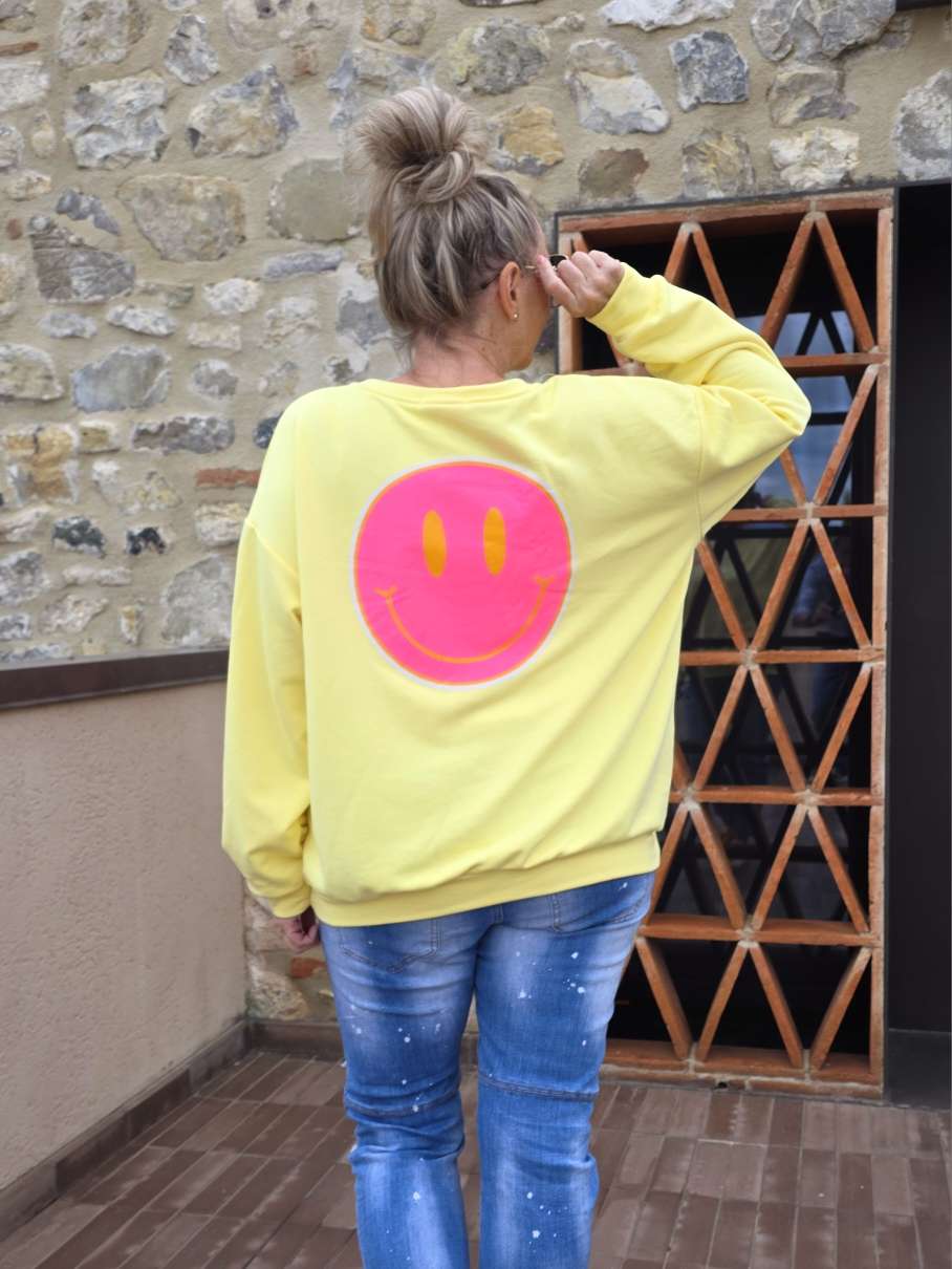 OVERSIZE SWEATER ABRIL SMILE Made in Italy 34-42