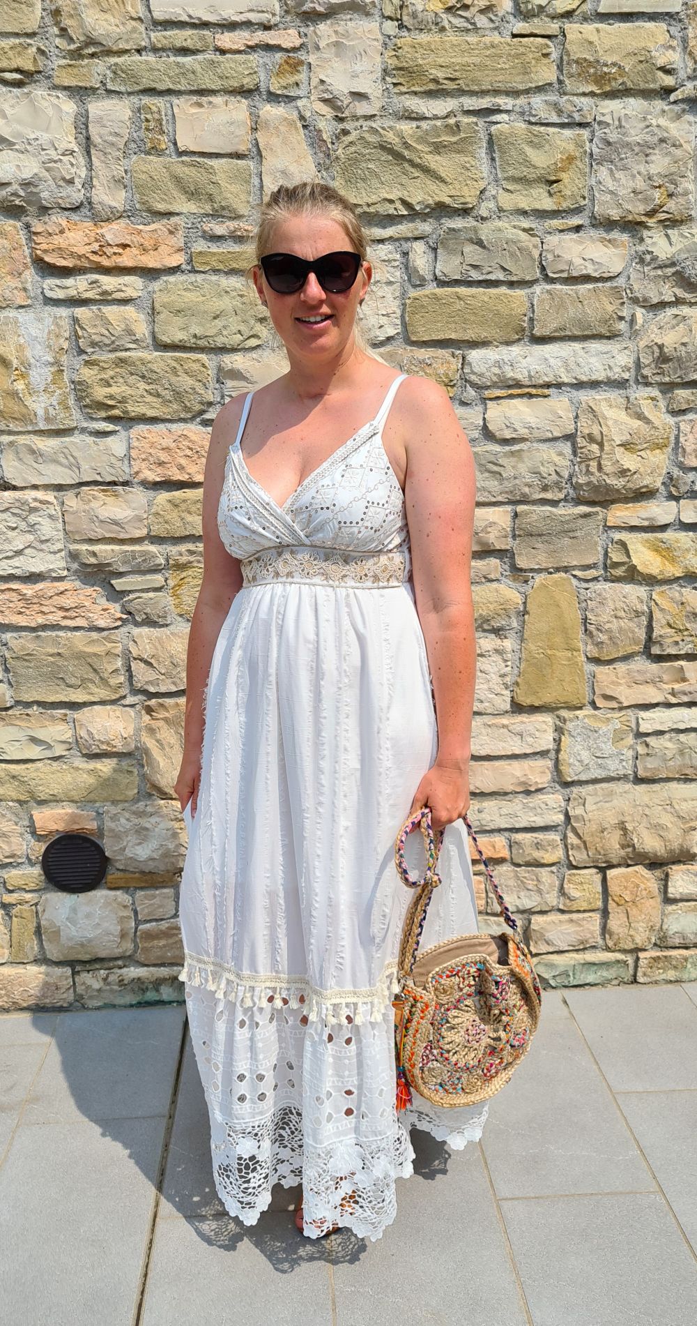BOHEMIAN DRESS PUKET NEW 34-42 edles Boho Strand Kleid Sommer Made in Italy BOHEMIAN DRESS PUKET NEW 34-42 edles Boho Strand Kleid Sommer Made in Italy