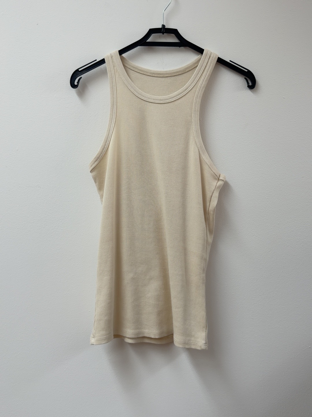 Uni Rippen-Top – bequemes Basic für jeden Tag T0064 I Made in Italy 34-40