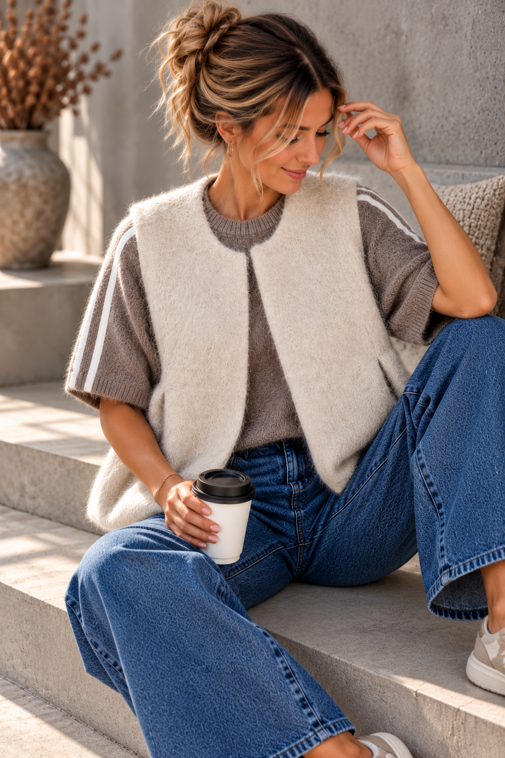 Fluffy UNI Weste I W0167 I 34-42 I Made in Italy