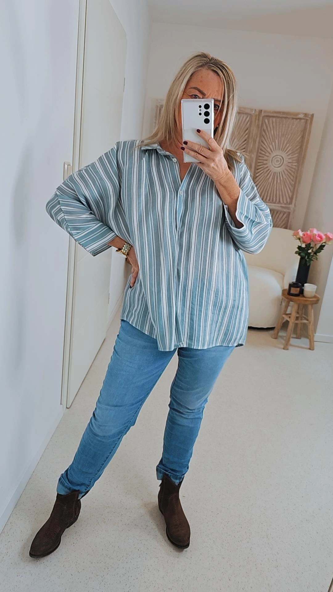 Bluse in hotsell lino