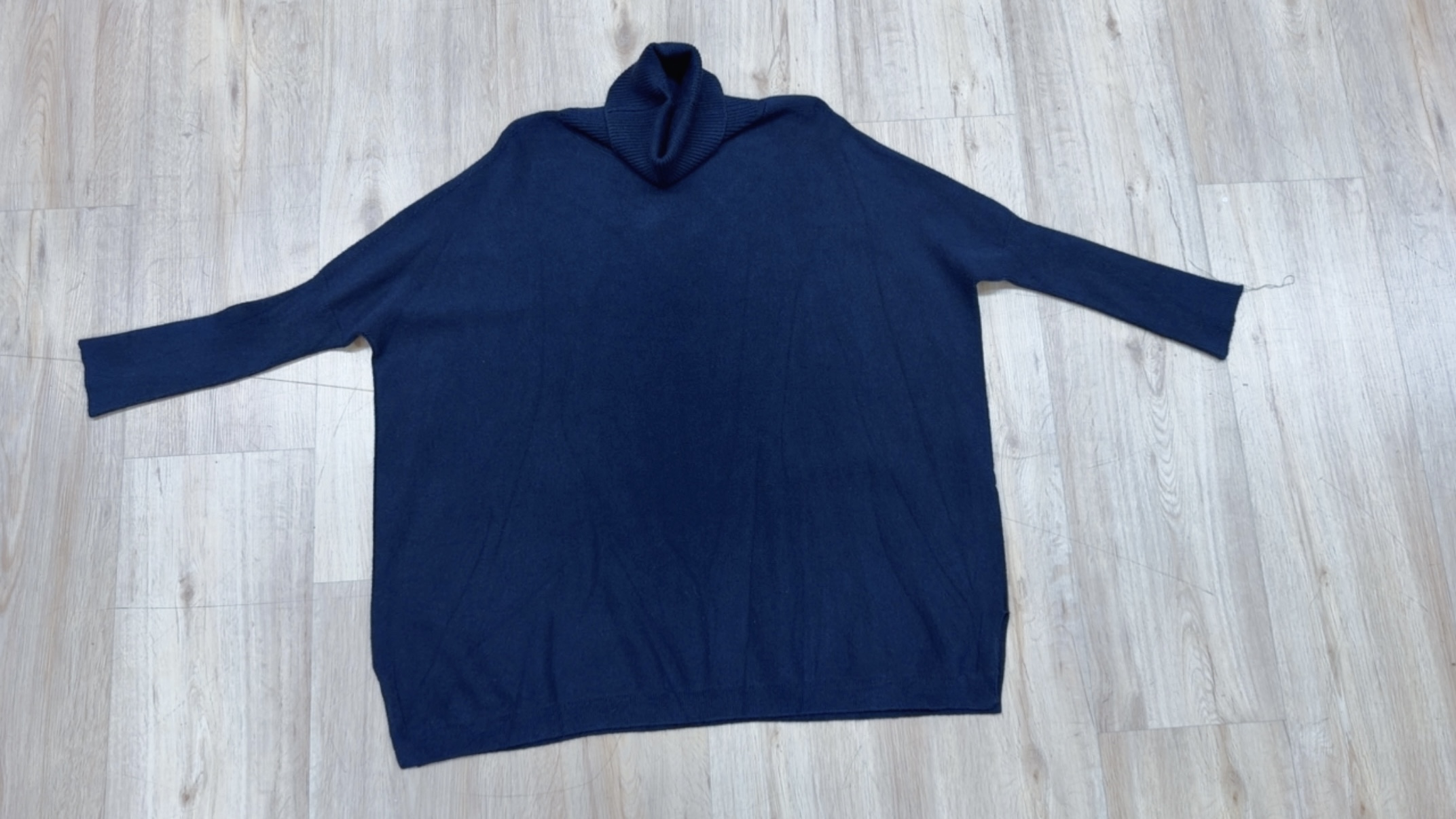 Oversize Rollkragen-Pullover Uni RP0164 I Made in Italy 34-44/46 Strick Pullover