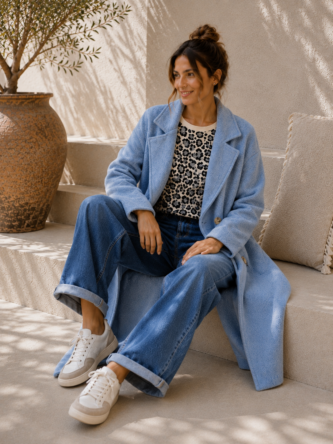 TREND MANTEL ELVIRA 36 - 42 Trench Coat Made in Italy