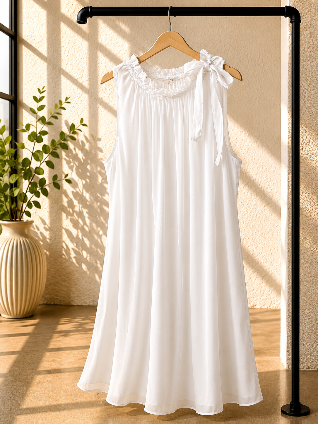 Kleid Amalia Uni Seide Made in Italy 34-40/42