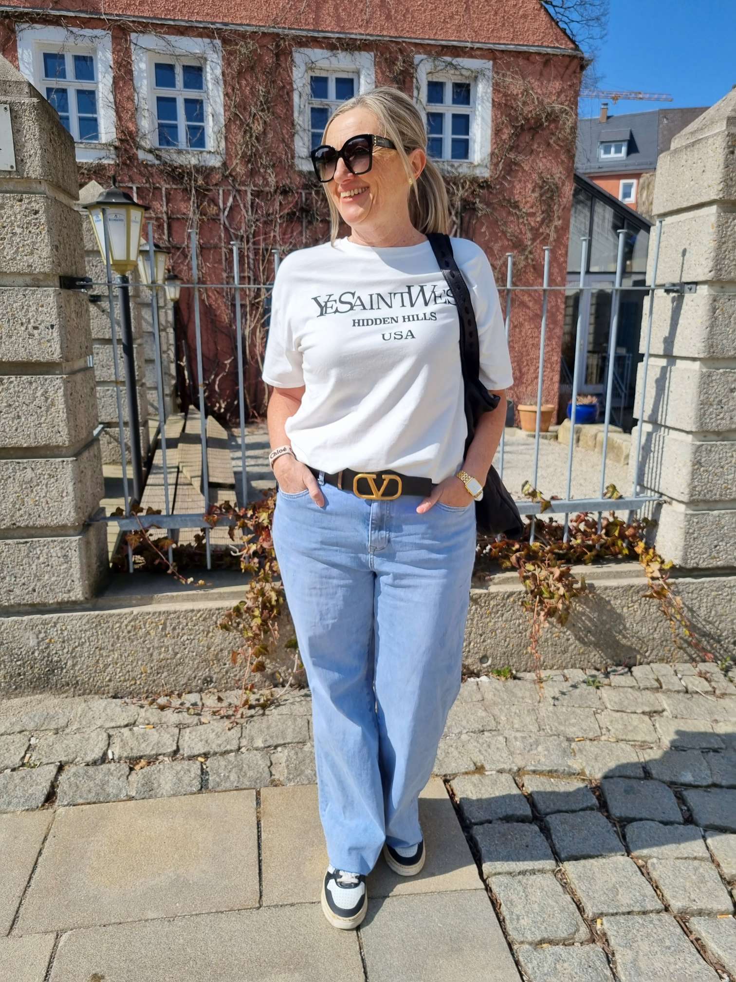 MARLENE JEANS ALEX - VARIANTENARTIKEL Denim Schlag Hose blue MARLENE JEANS ALEX - VARIANTENARTIKEL Denim Schlag Hose blue