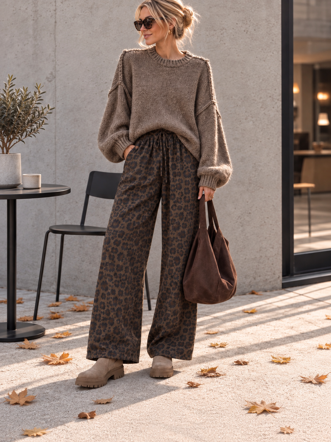 Soft Touch Oversize Pullover I SP0152 I 34 - 44 I Made in Italy
