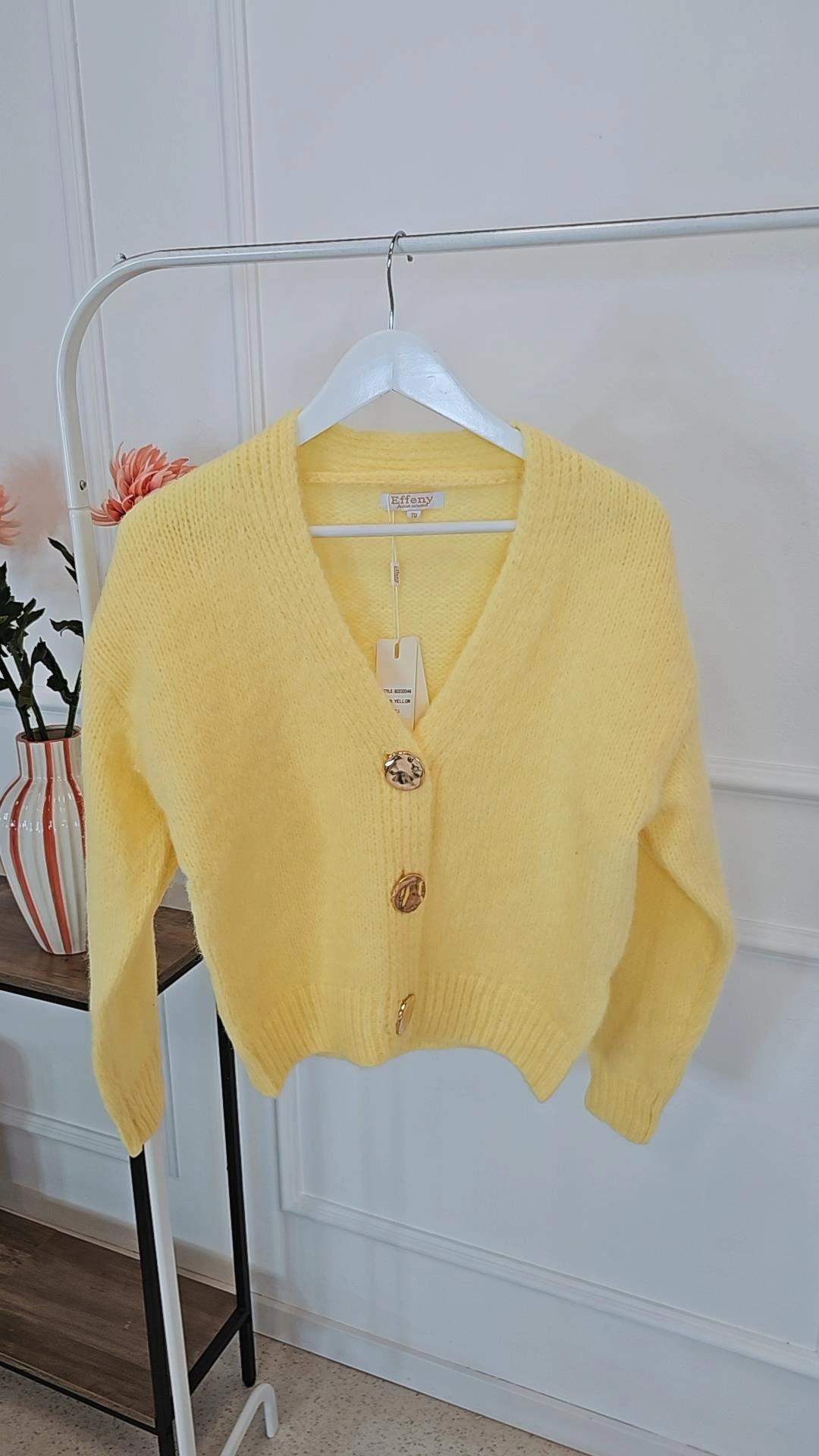 STRICK CARDIGAN ANNALENA Oversize Made in Italy 34-40/42