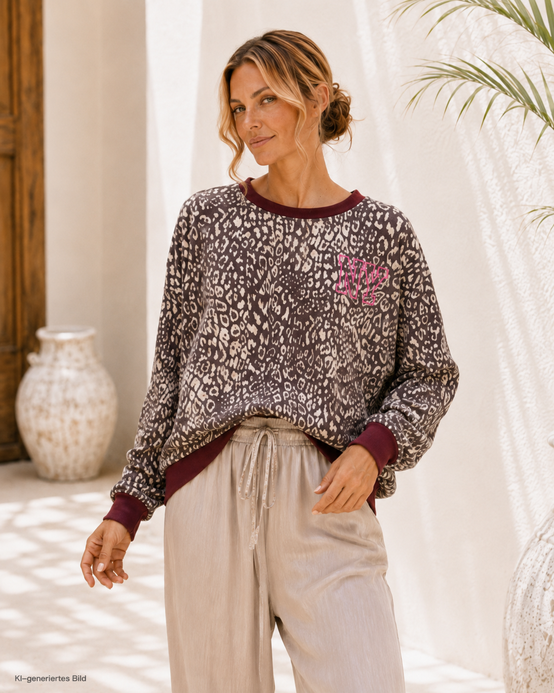 Sweatshirt „Brooklyn“– Made in Italy Gr. 34-42