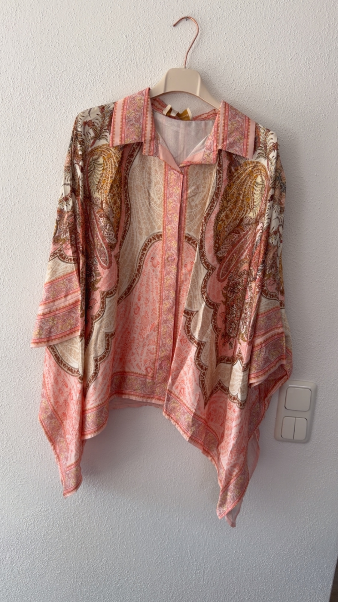 Silky Signature Bluse „Aurelia“ Made in Italy Gr. 34-44/46 Premium Kollektion