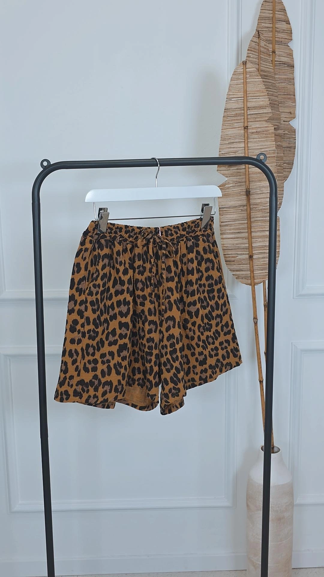 MUSSELIN SHORTS KENIA LEO  KURZ Made in Italy 34-42  