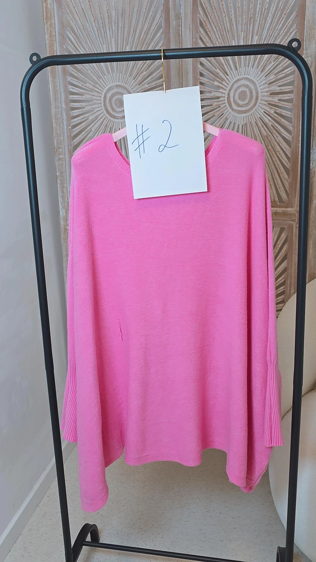 2. WAHL STRICK PULLOVER LILLE LIGHT ROSA #2