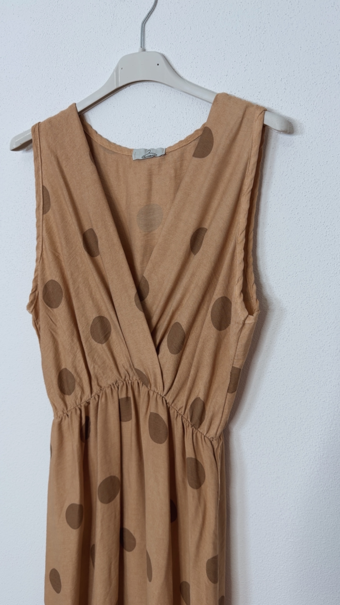 Maxi-Kleid Belladonna Polka Dots Made in Italy 34-42