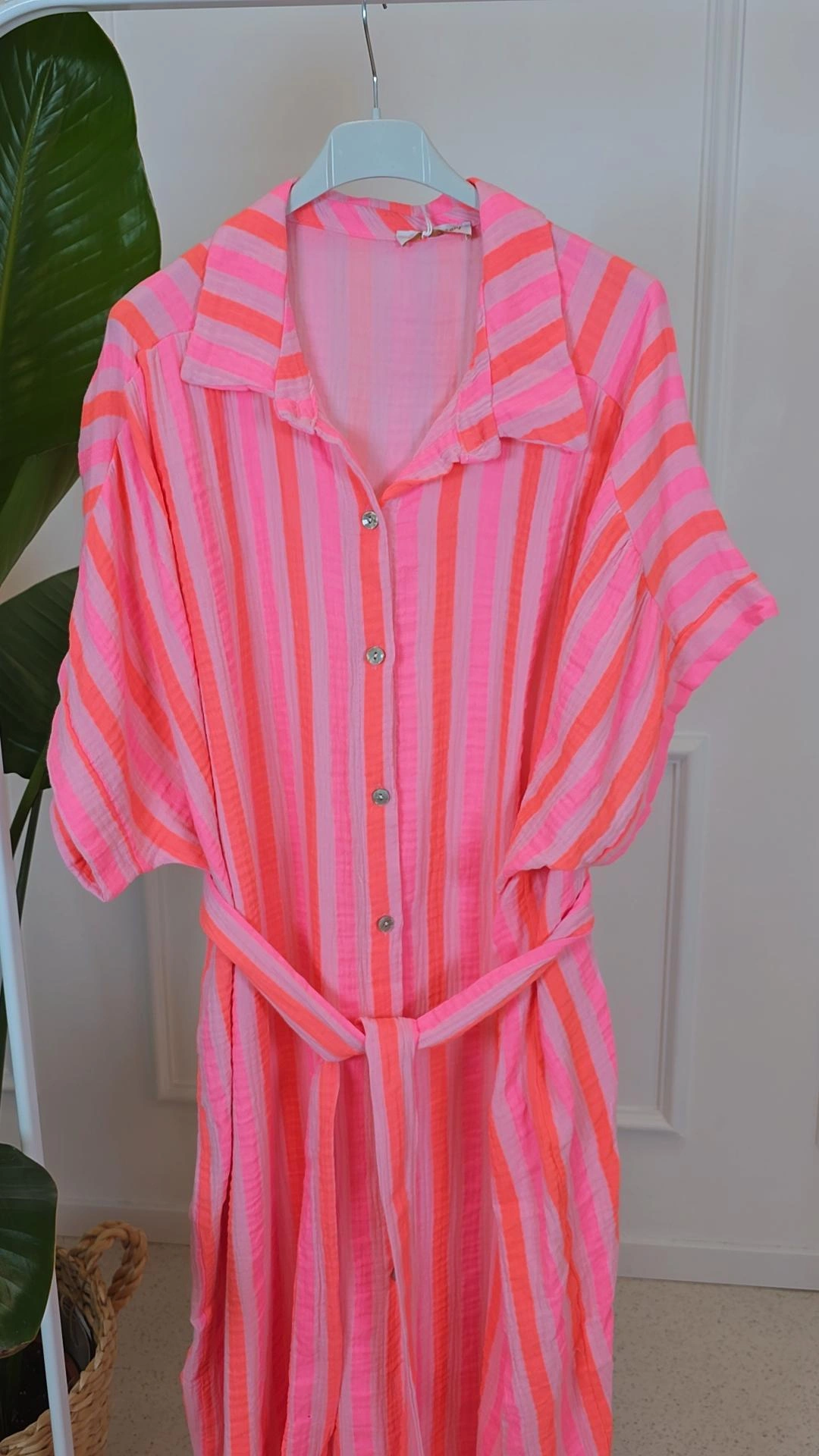 ORANGE ROSA STRIPES