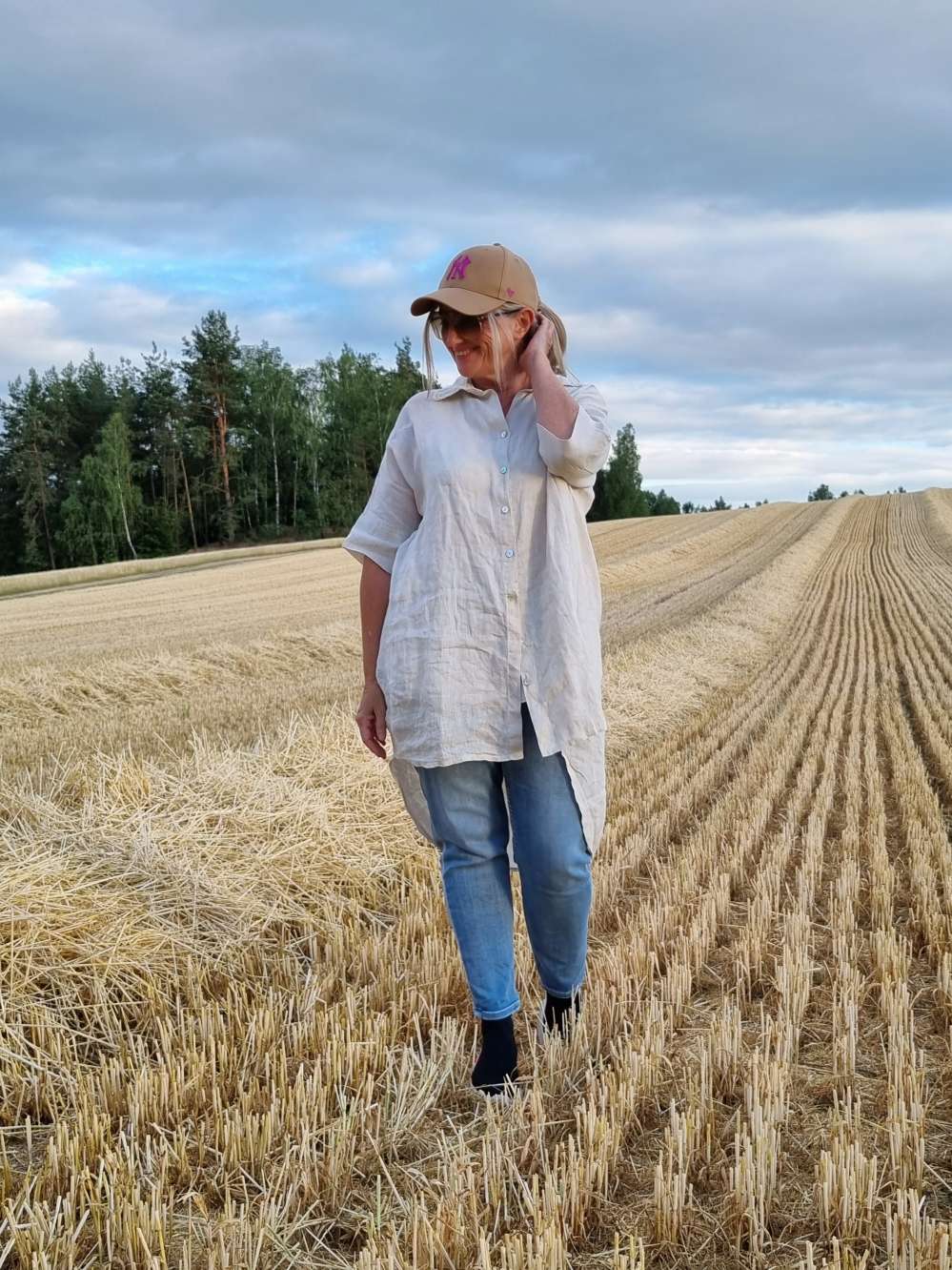 LINEN TUNIKA AREZZO LONG BEIGE Leinen Bluse Kleid Made in Italy 34-42 Longbluse LINEN TUNIKA AREZZO LONG BEIGE Leinen Bluse Kleid Made in Italy 34-42 Longbluse